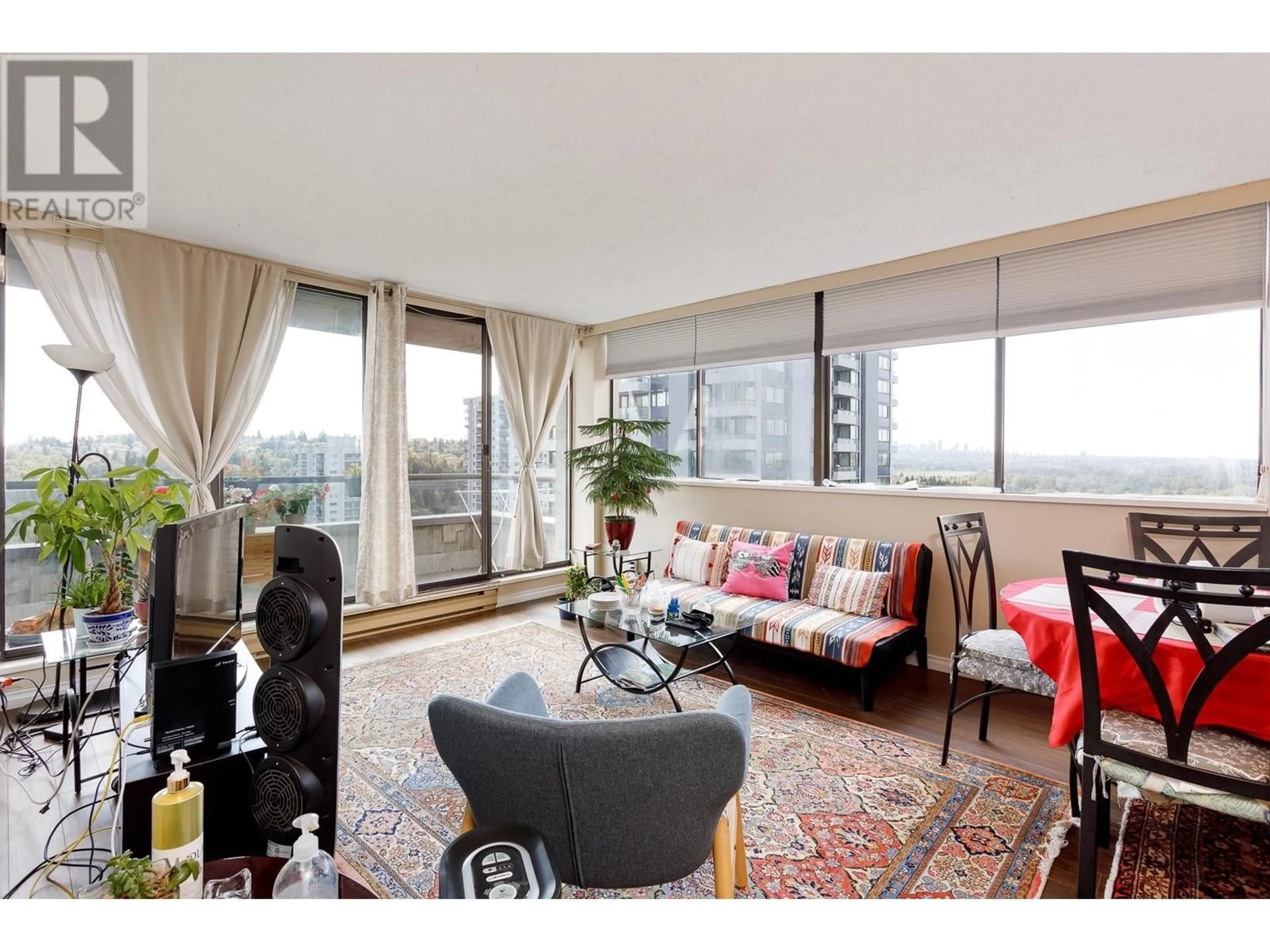 Living room with furniture, unknown for 1504 - 3970 CARRIGAN COURT, Burnaby British Columbia V3N4S5