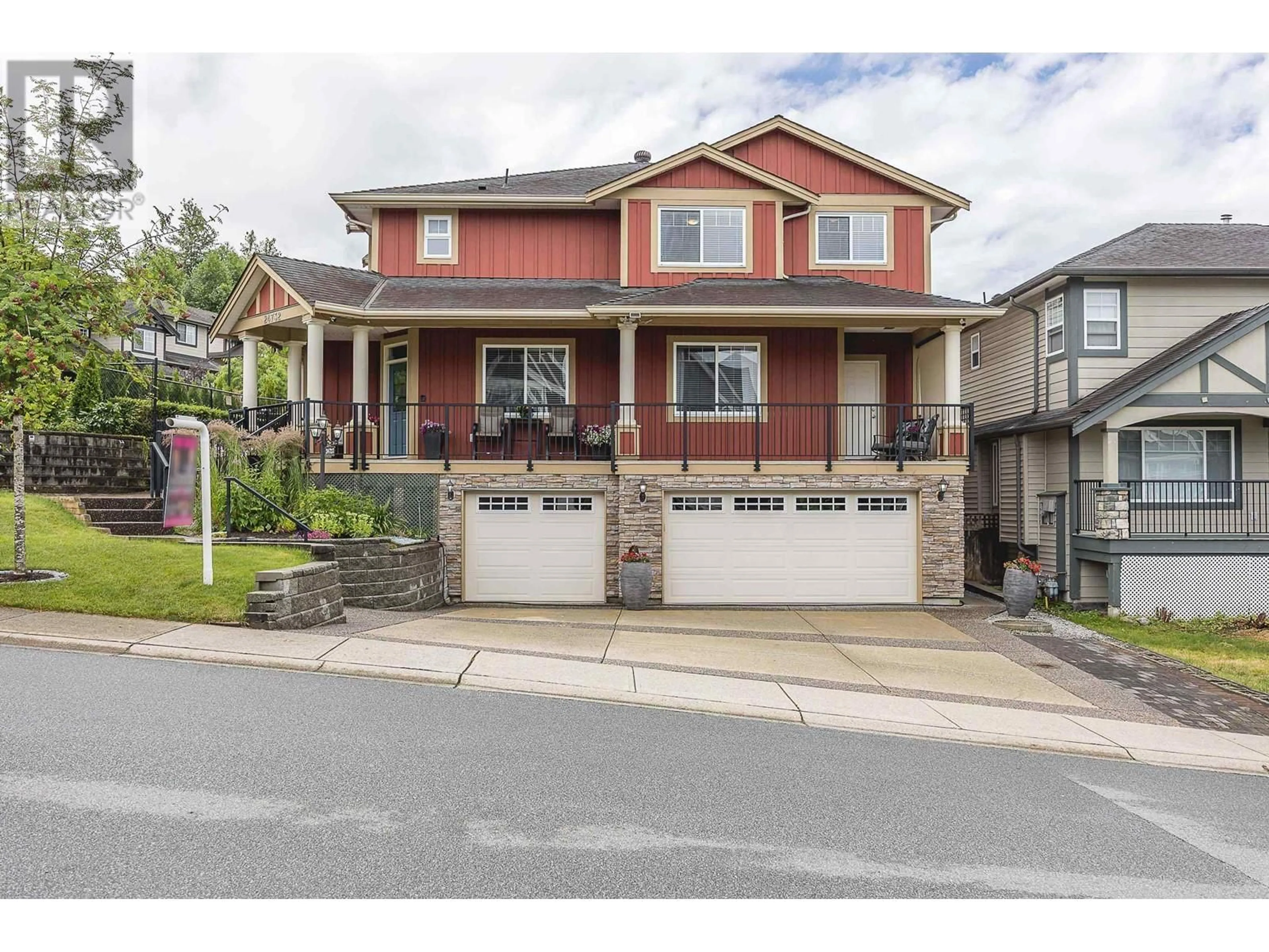 Home with vinyl exterior material, street for 24732 104 AVENUE, Maple Ridge British Columbia V2W0B1