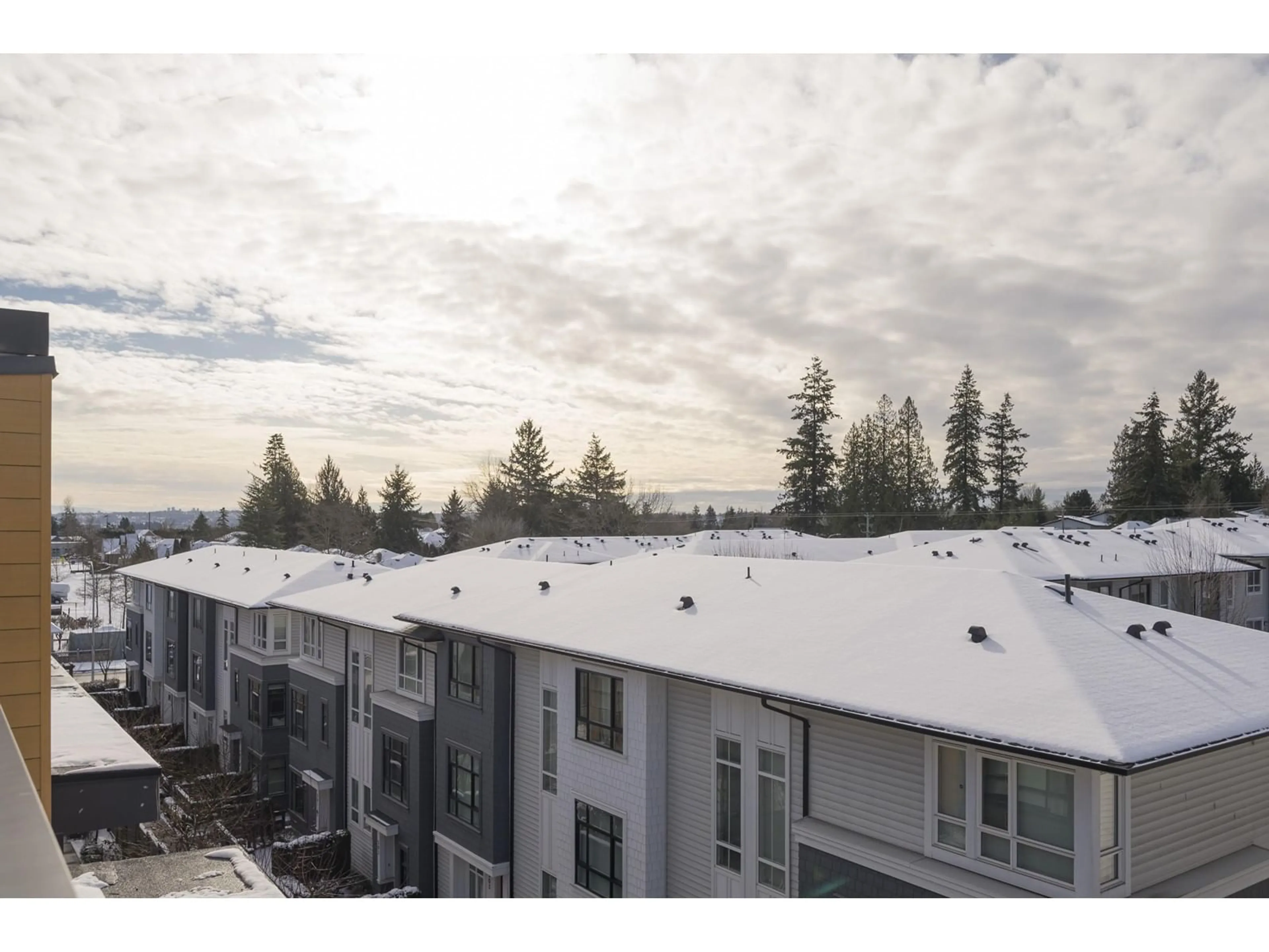 A pic from outside/outdoor area/front of a property/back of a property/a pic from drone, mountain view for 13 - 16511 WATSON, Surrey British Columbia V4N6T7