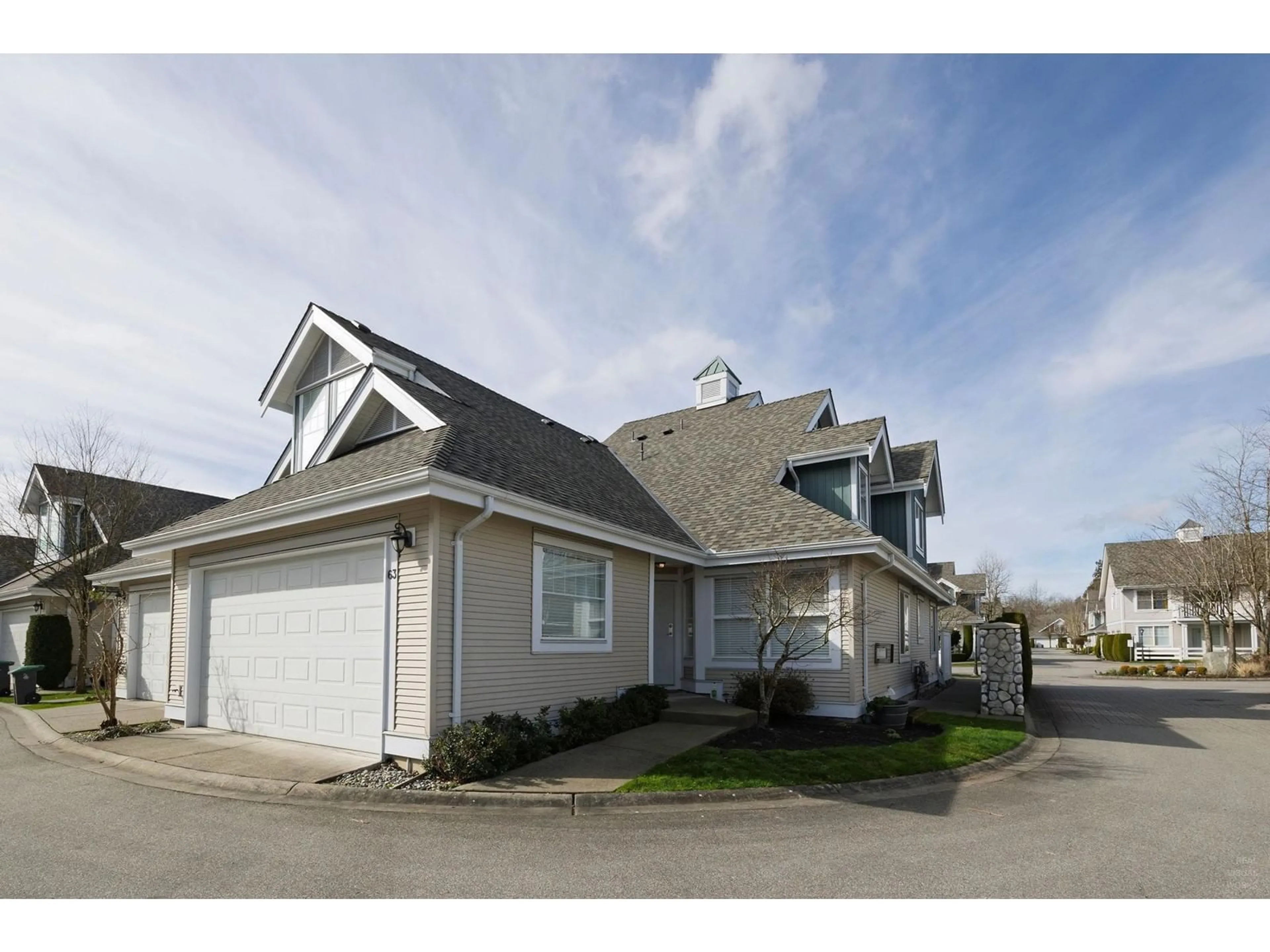 Home with vinyl exterior material, street for 63 - 16995 64, Surrey British Columbia V3S0V9