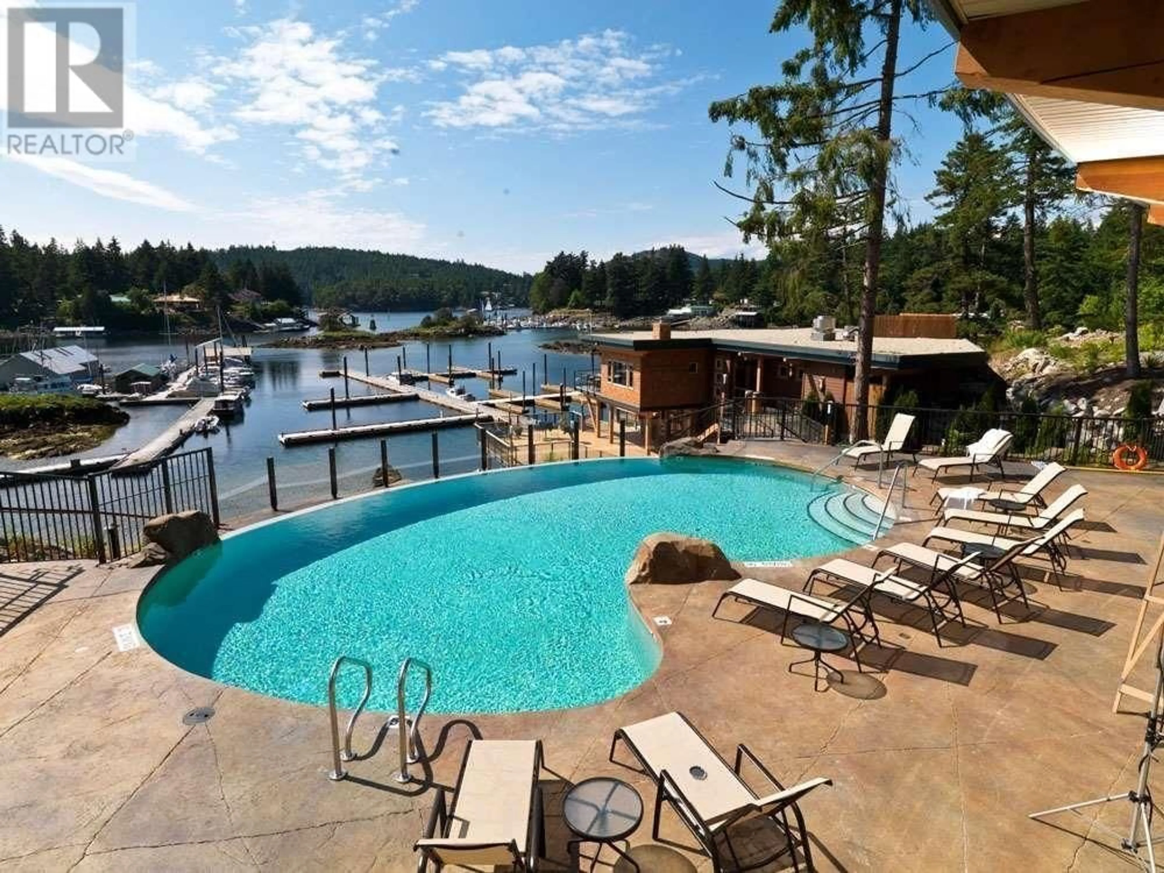 Patio, water/lake/river/ocean view for 21A - 12849 LAGOON ROAD, Madeira Park British Columbia V0N2H1