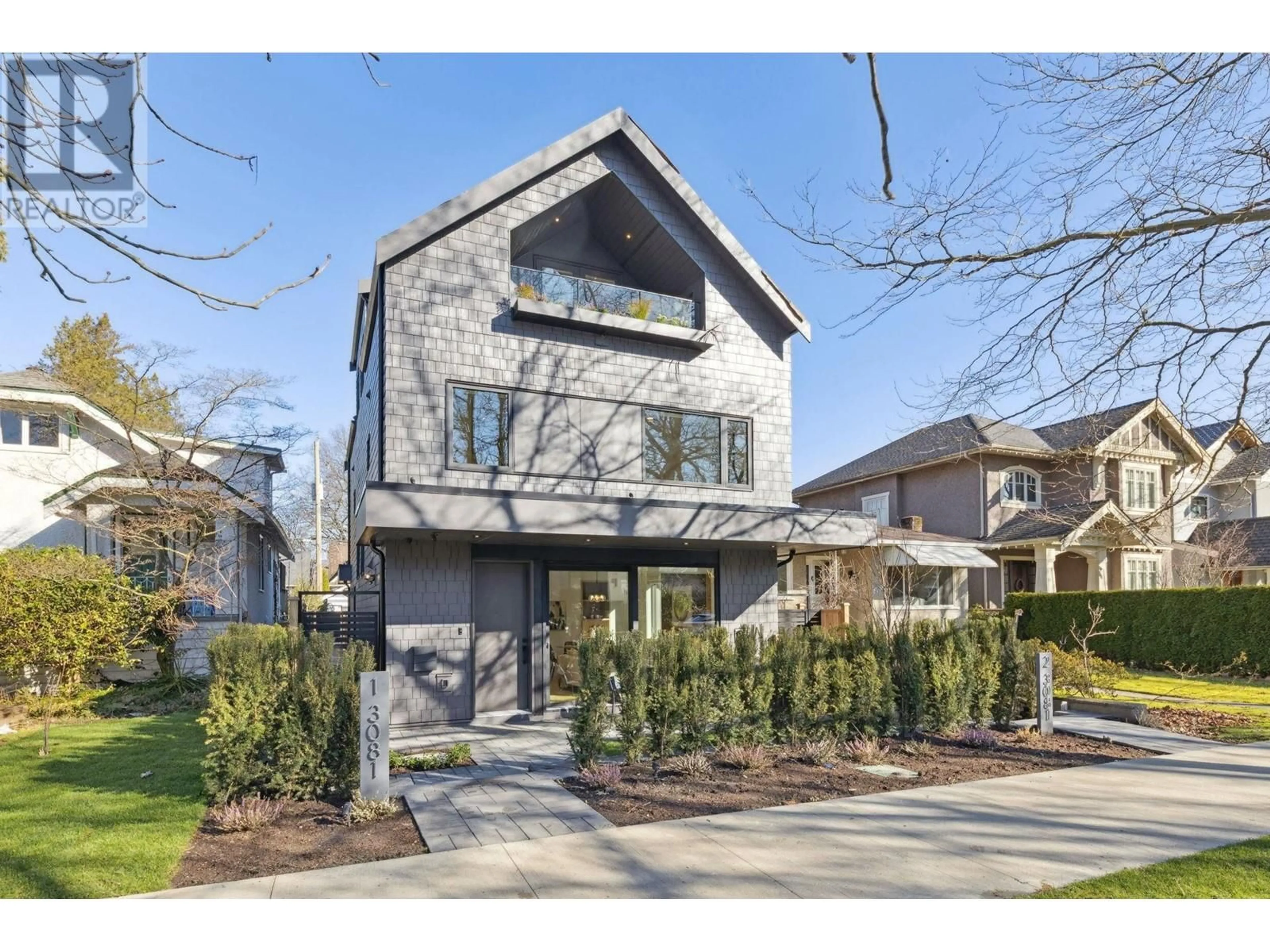 Home with brick exterior material, street for 1 3081 W 14TH AVENUE, Vancouver British Columbia V6K2X7