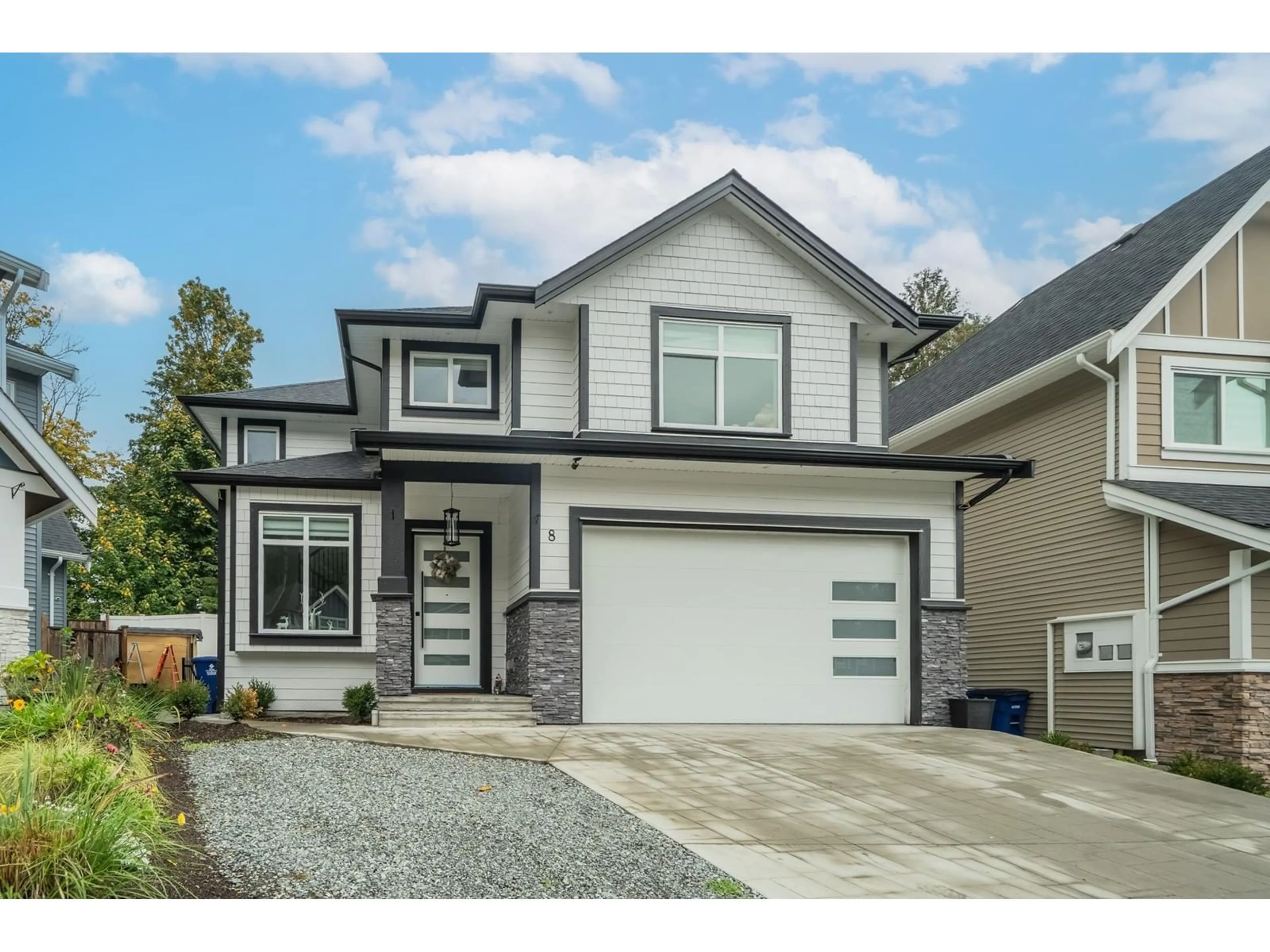 Home with vinyl exterior material, street for 8 4581 SUMAS MOUNTAIN ROAD, Abbotsford British Columbia V3G2H9