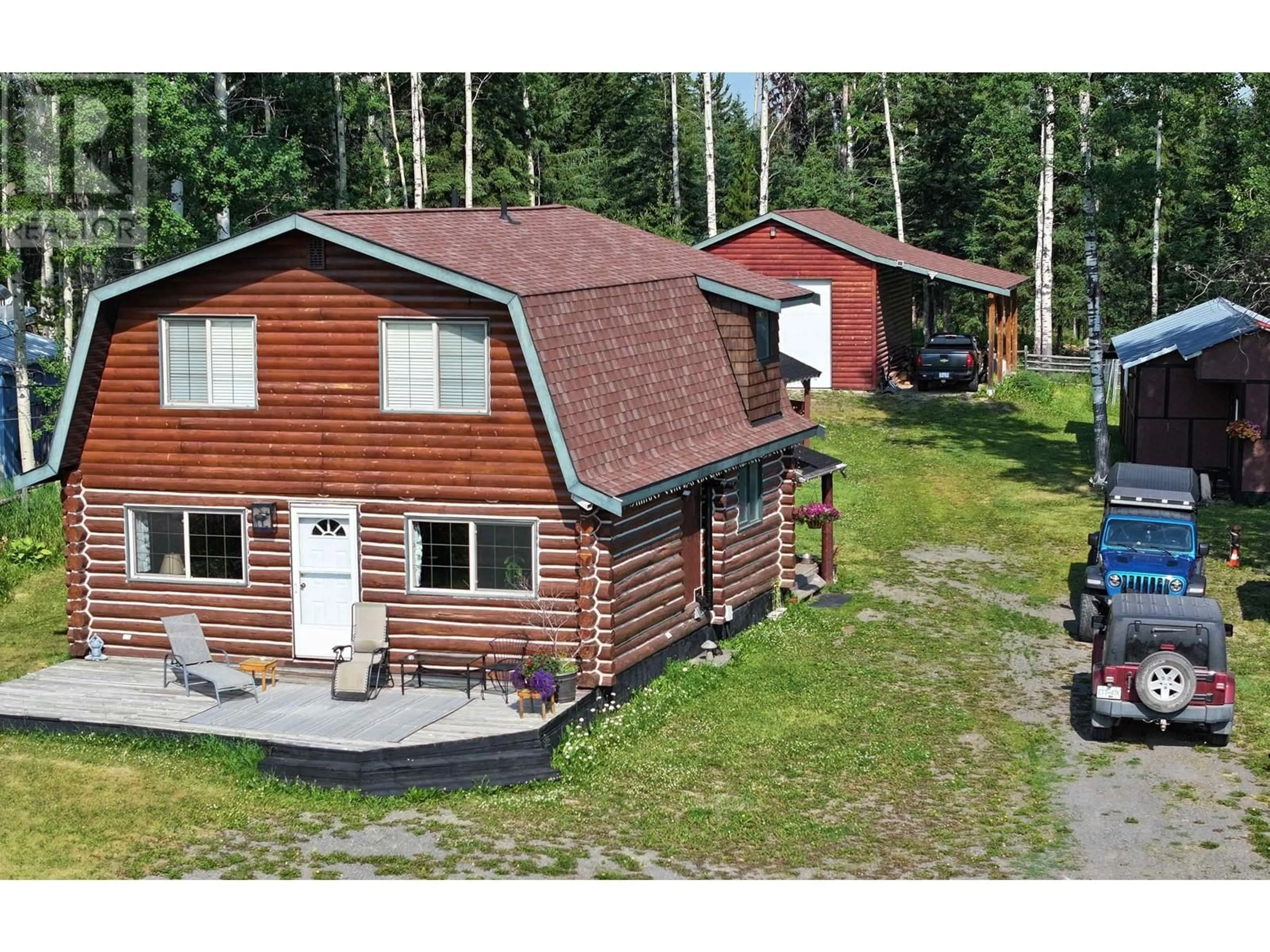 A pic from outside/outdoor area/front of a property/back of a property/a pic from drone, unknown for 7509 BURGESS ROAD, Lone Butte British Columbia V0K1X3