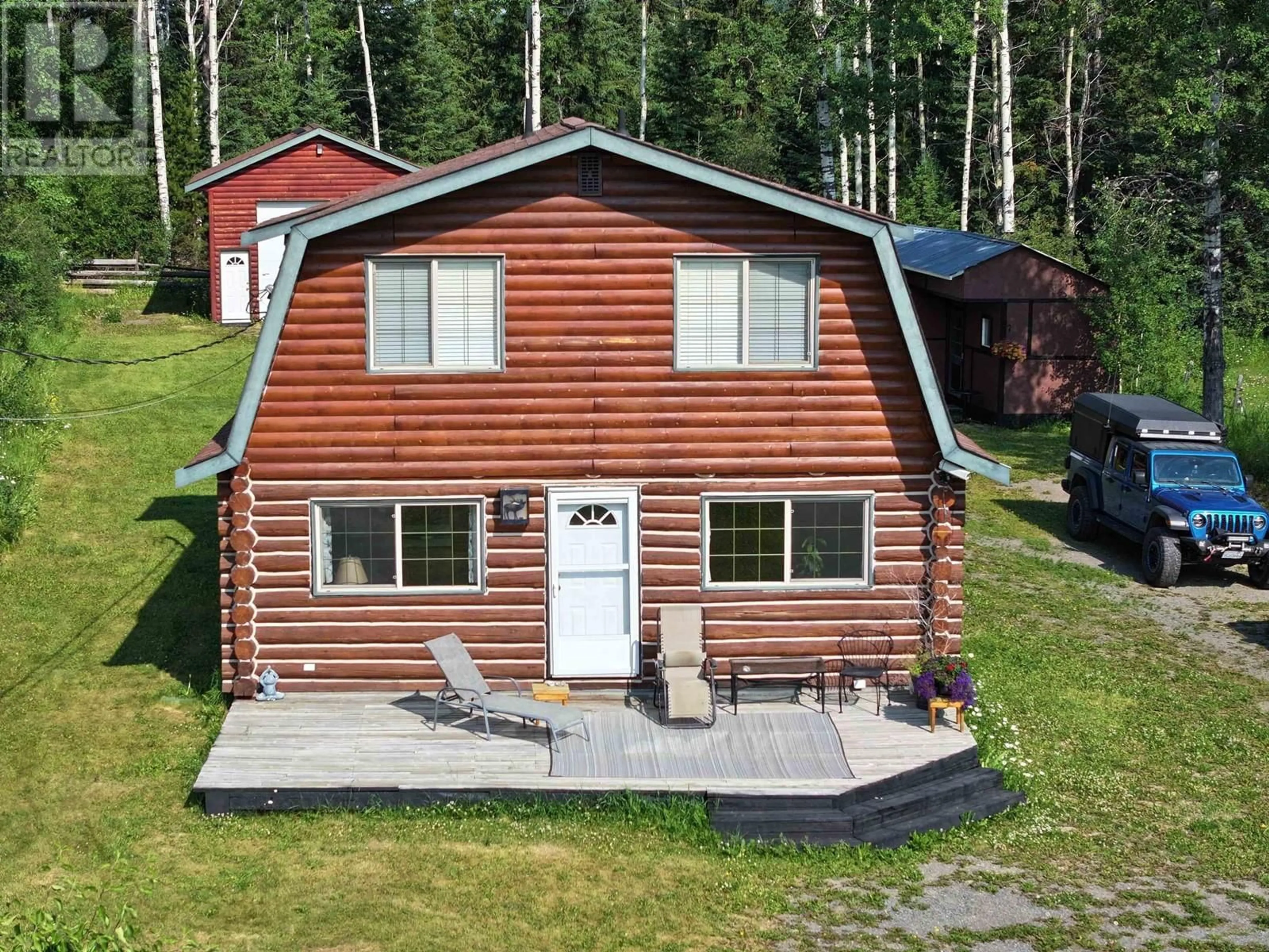 A pic from outside/outdoor area/front of a property/back of a property/a pic from drone, unknown for 7509 BURGESS ROAD, Lone Butte British Columbia V0K1X3