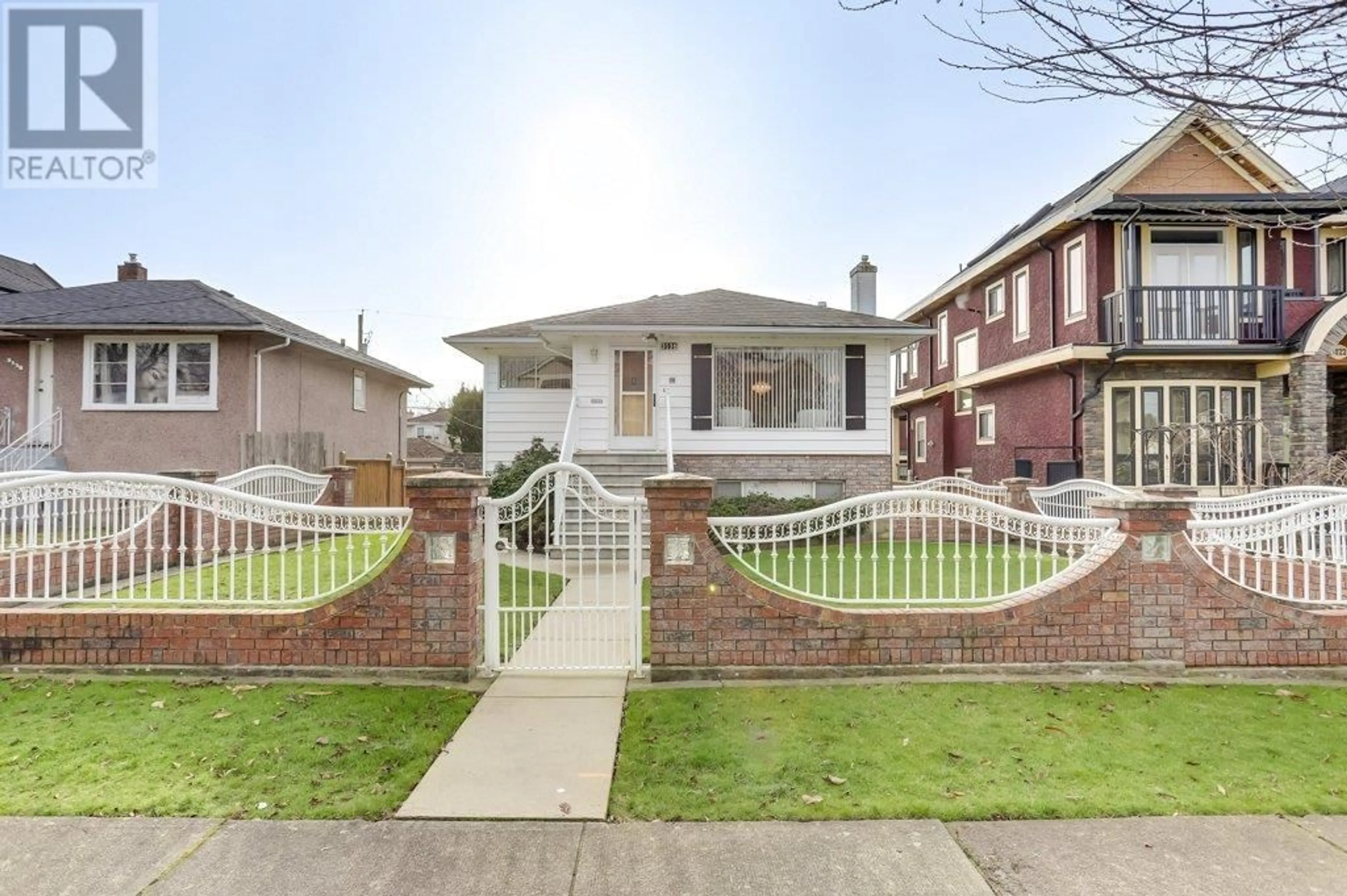 Home with brick exterior material, street for 3136 53RD AVENUE, Vancouver British Columbia V5S1W5
