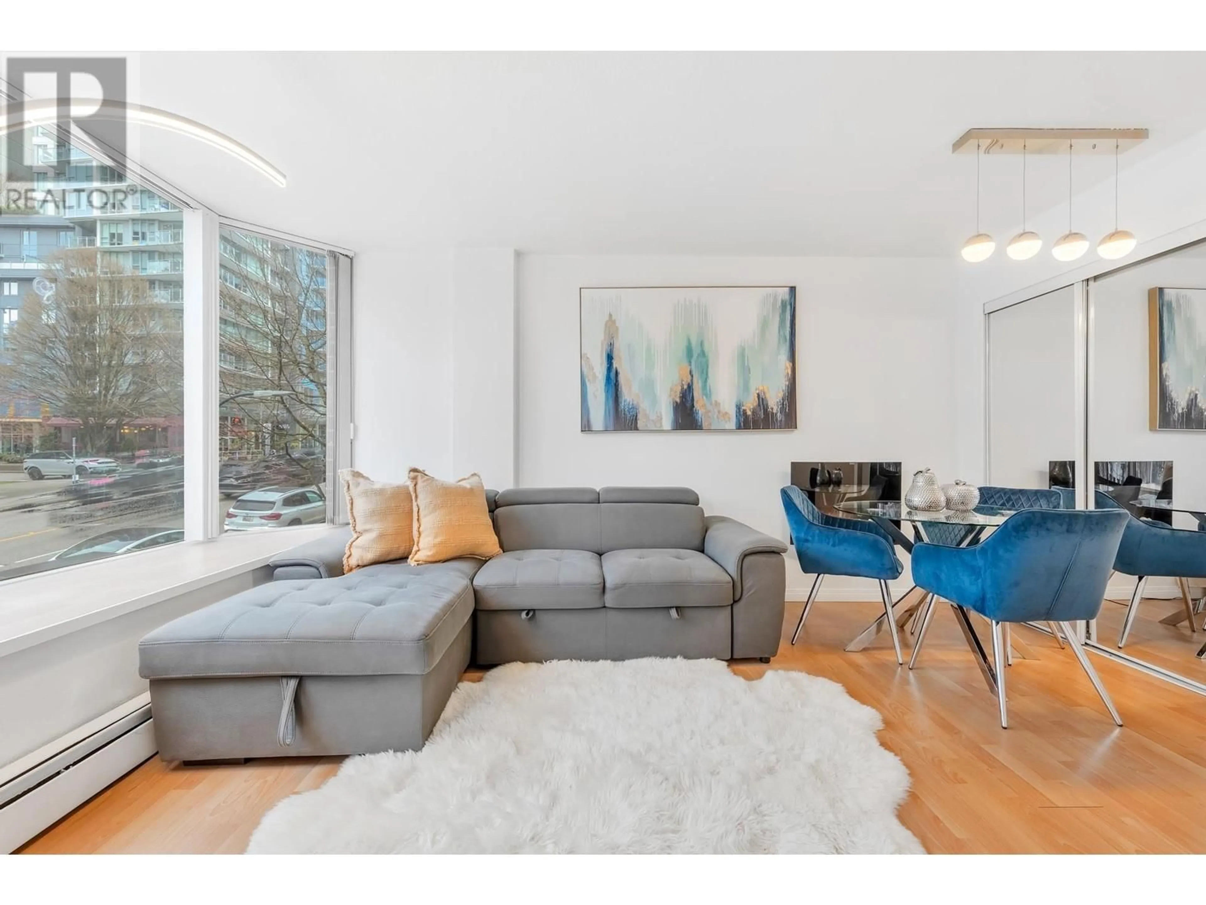 Living room with furniture, unknown for 209 - 1330 BURRARD STREET, Vancouver British Columbia V6Z2B8