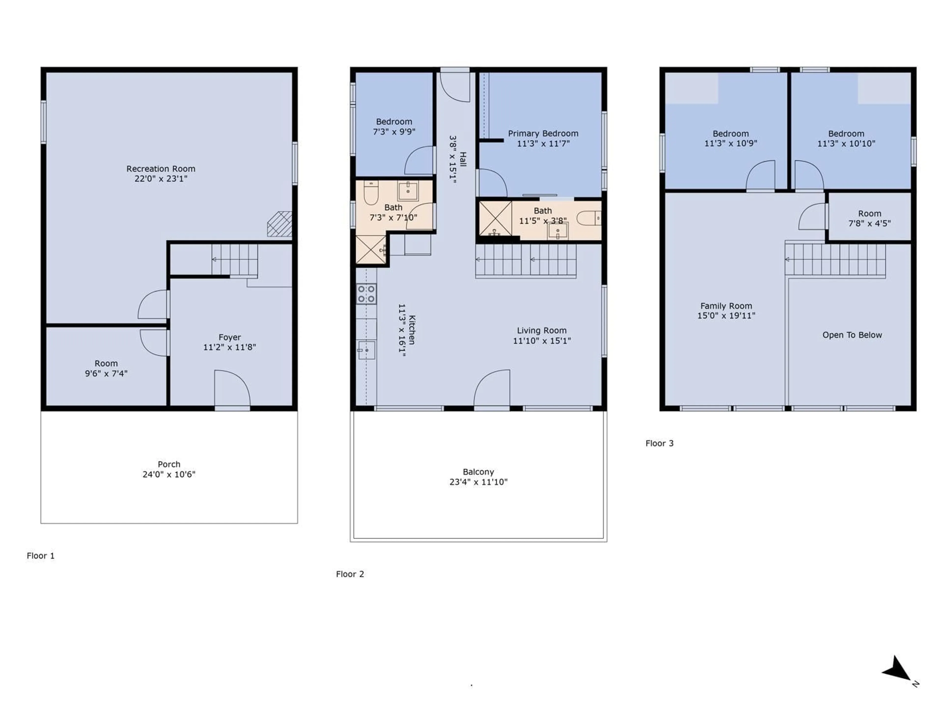 Floor plan for 14895 PARKHILL BOULEVARD, Hope British Columbia V0X1L5