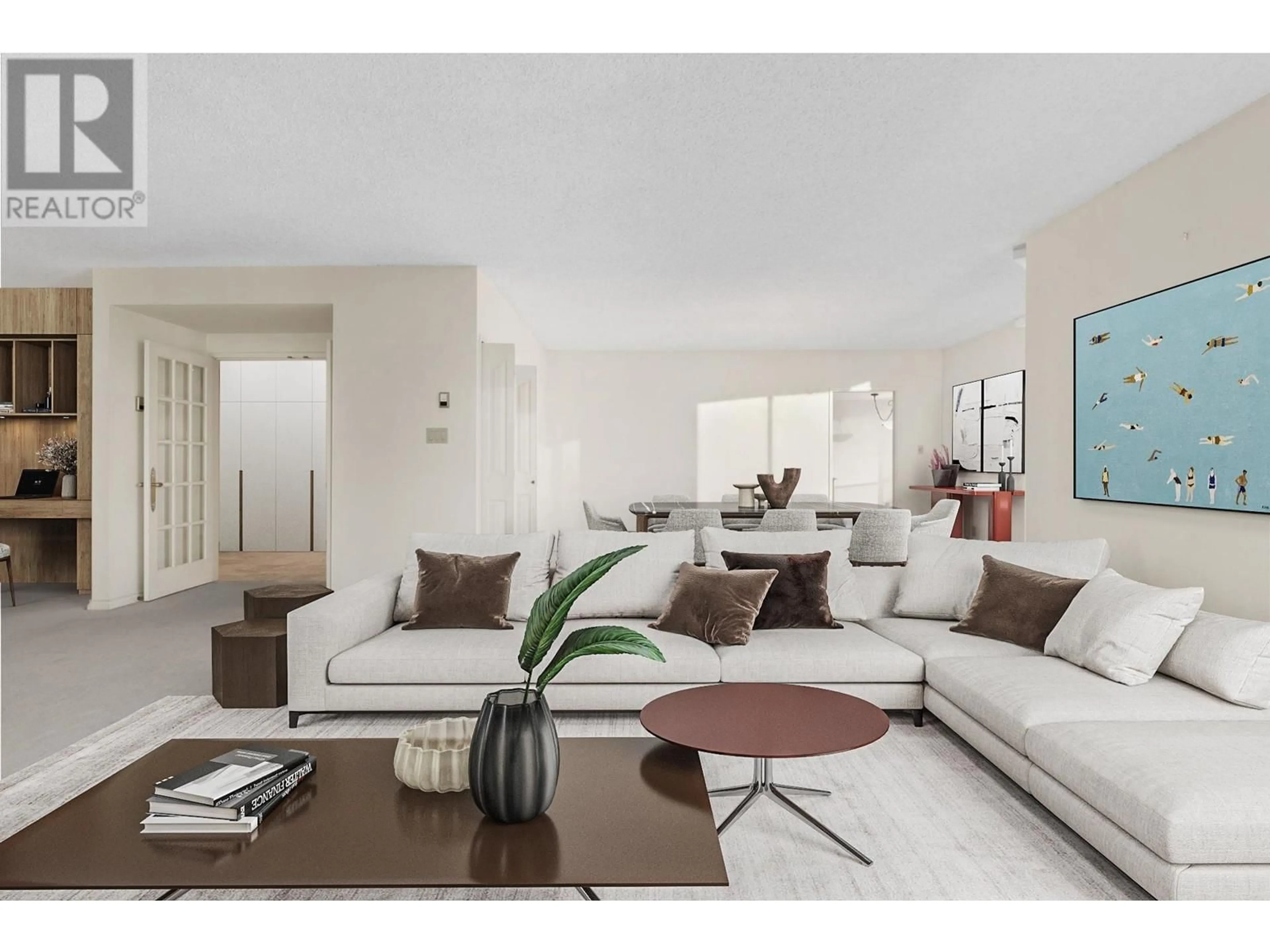 Living room with furniture, unknown for 1201 - 738 BROUGHTON STREET, Vancouver British Columbia V6G3A7