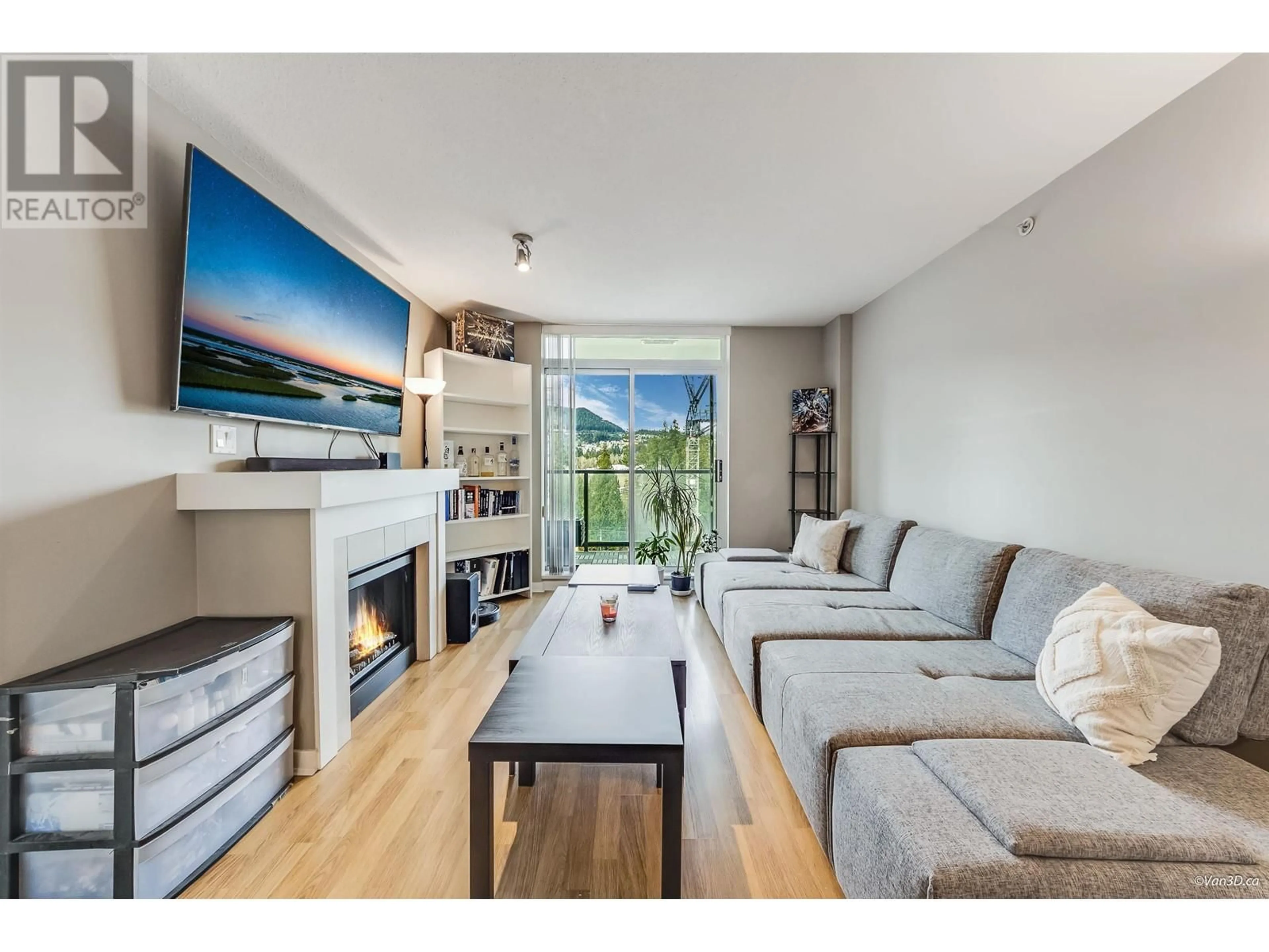 Living room with furniture, wood/laminate floor for 1101 - 1178 HEFFLEY CRESCENT, Coquitlam British Columbia V3B0A7