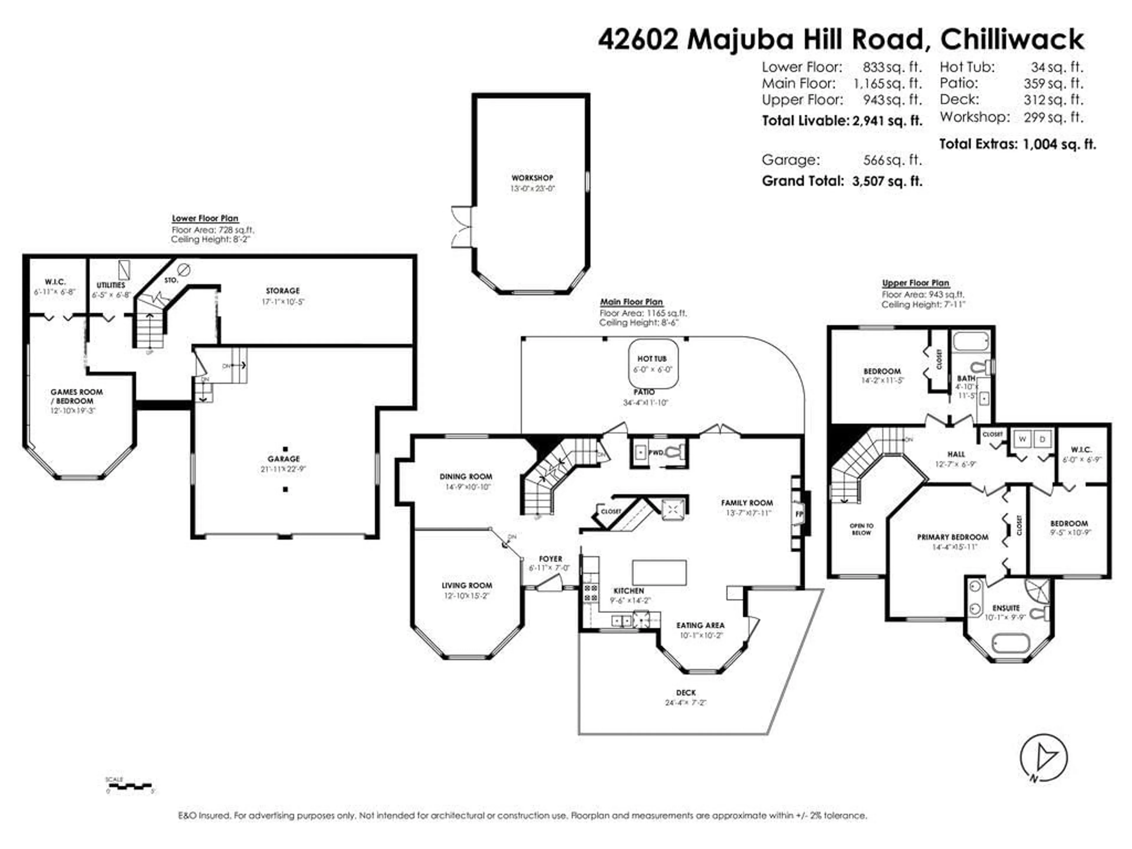 Floor plan for 42602 MAJUBA HILL ROAD, Yarrow British Columbia V2R5H3