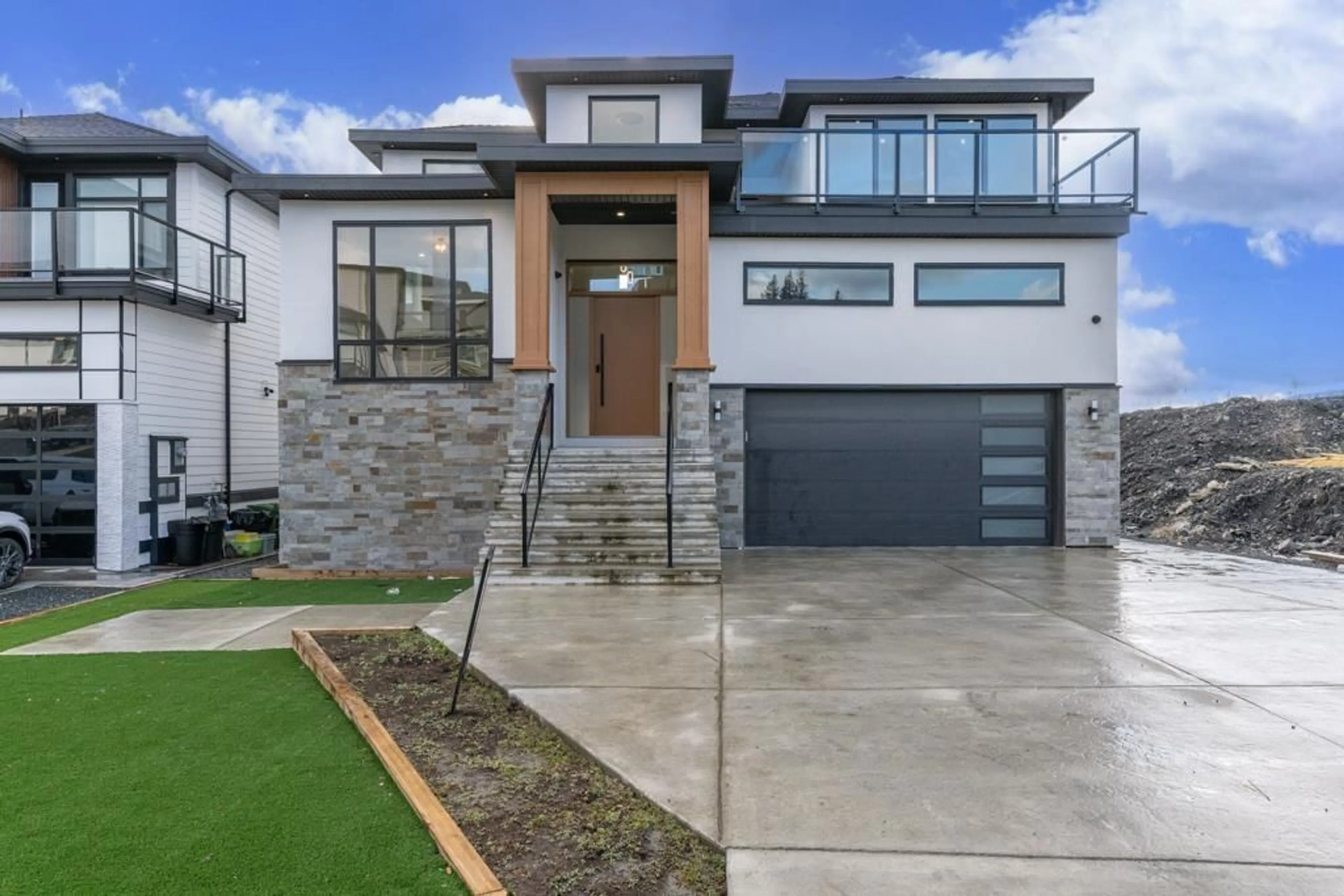 Home with brick exterior material, street for 5289 HIGHVIEW DRIVE, Chilliwack British Columbia V2R6G4