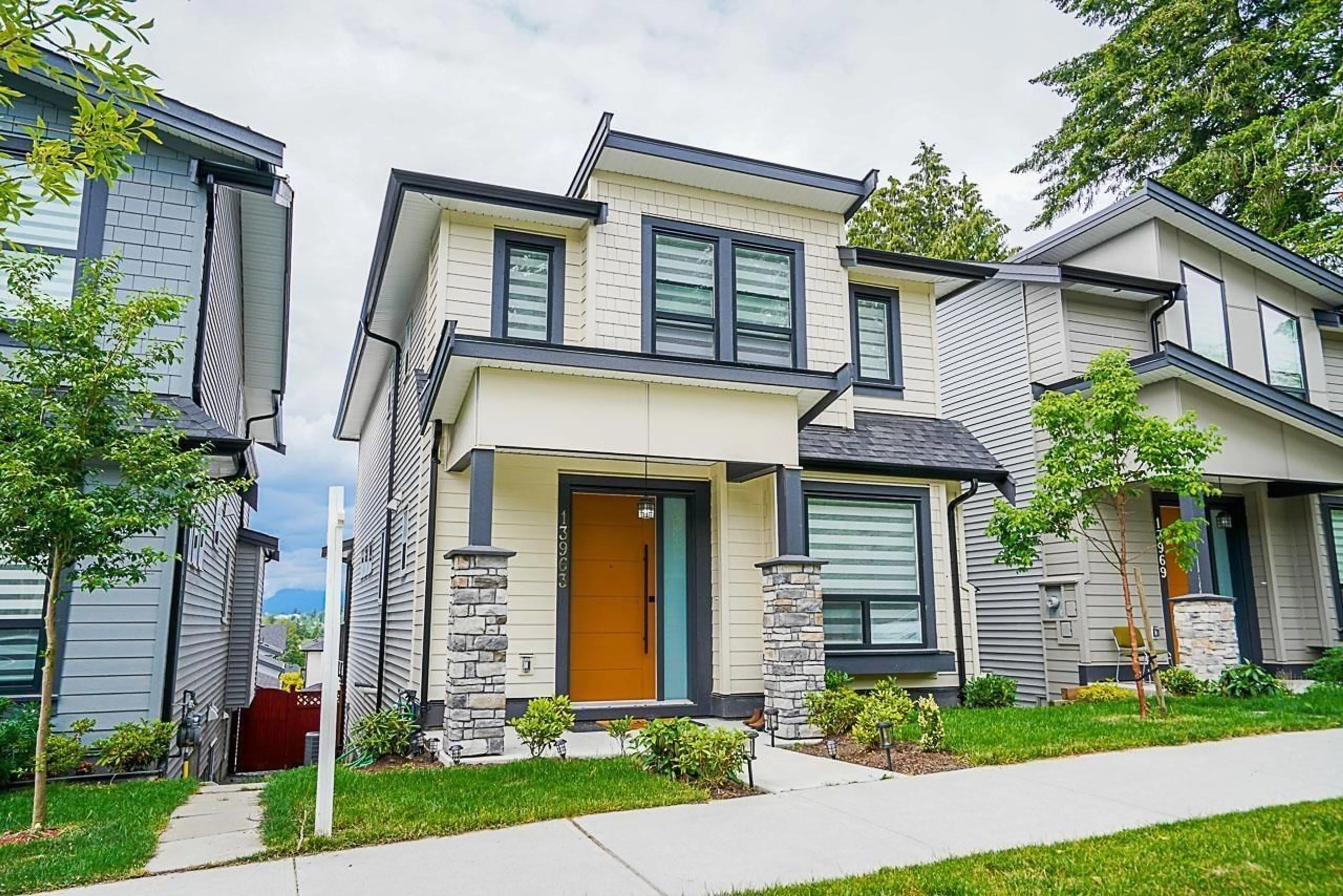 Home with brick exterior material, street for 13963 60 AVENUE, Surrey British Columbia V3X2M9