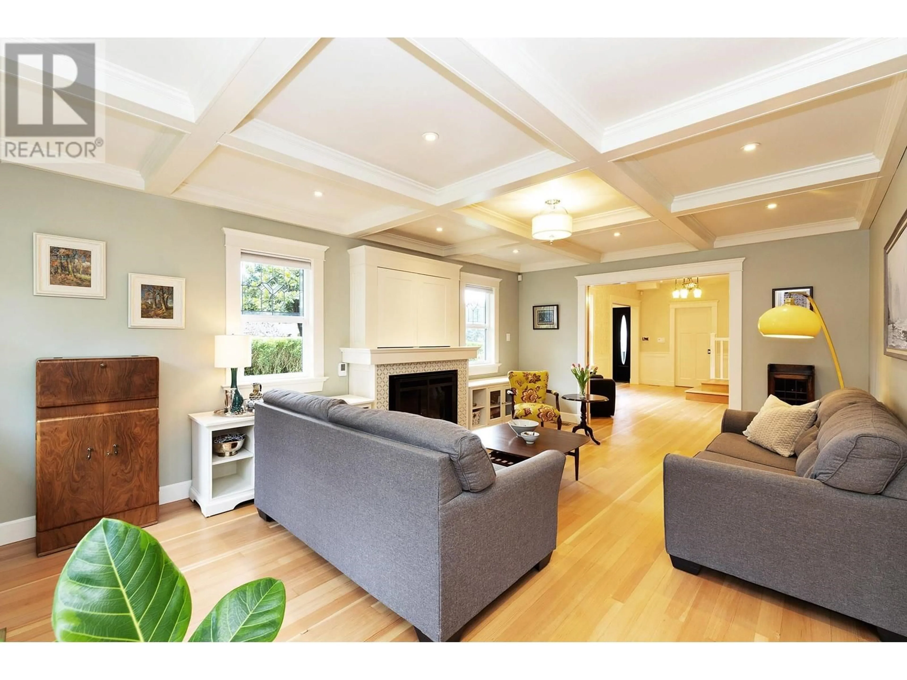 Living room with furniture, wood/laminate floor for 2209 ST. GEORGE STREET, Port Moody British Columbia V3H2G1