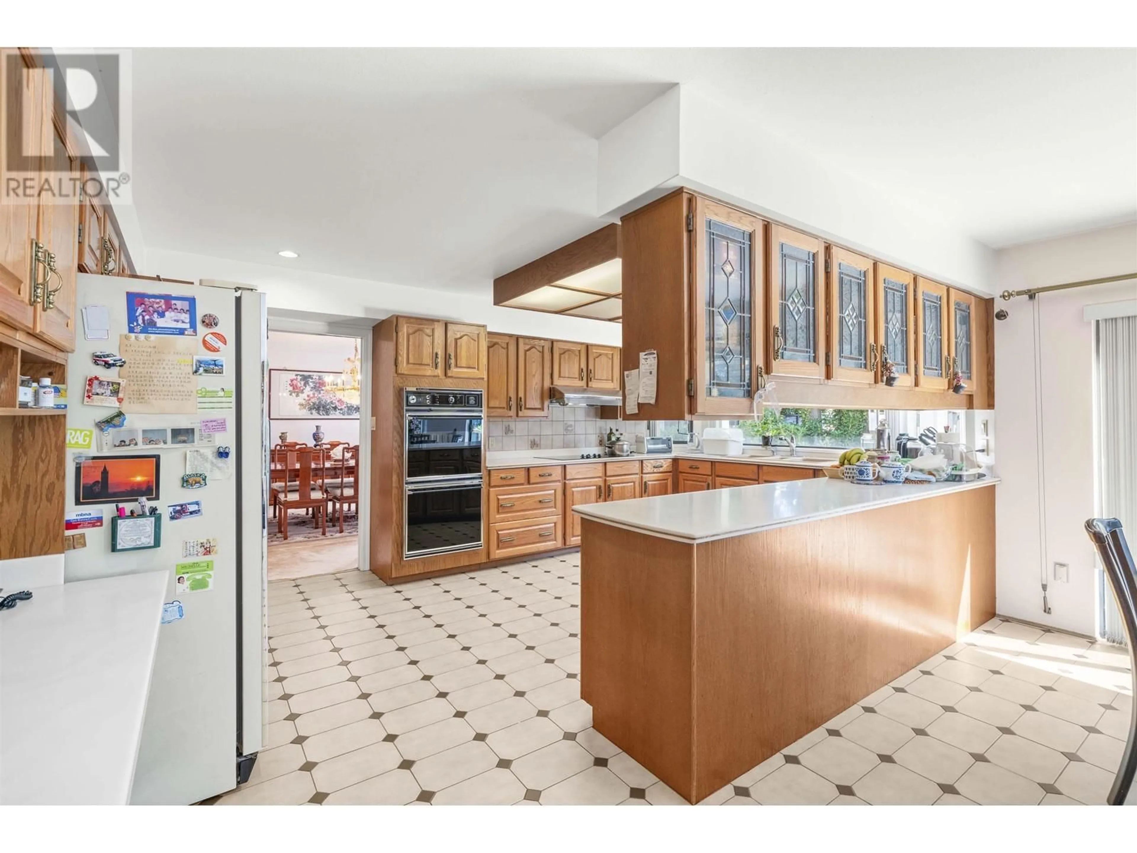 Open concept kitchen, ceramic/tile floor for 6668 SELKIRK STREET, Vancouver British Columbia V6P4G8