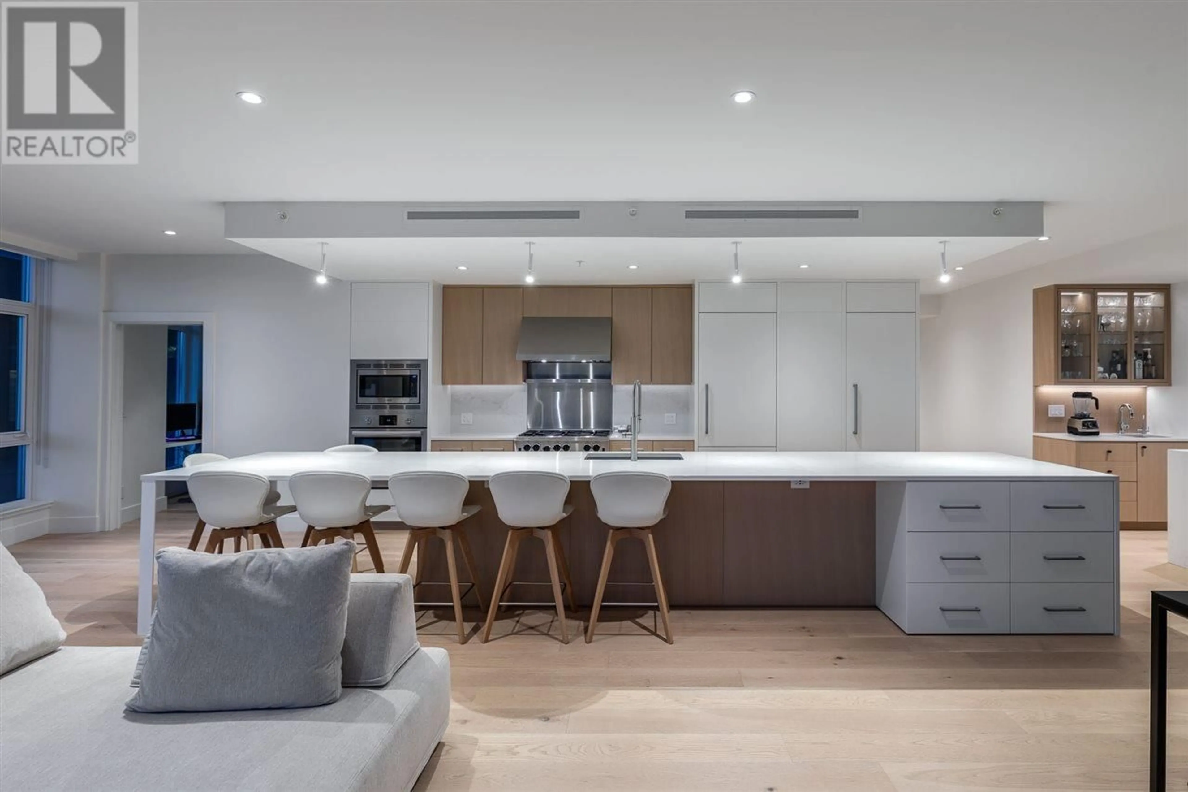 Open concept kitchen, unknown for 405 - 175 VICTORY SHIP WAY, North Vancouver British Columbia V7L0G1