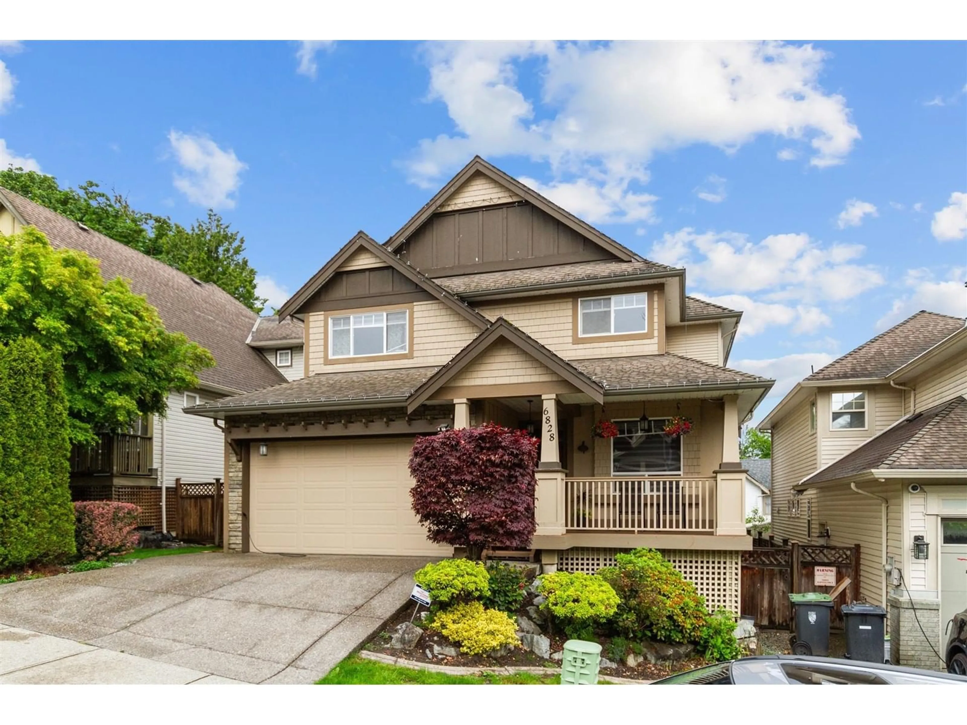 Home with vinyl exterior material, street for 6828 199A, Langley British Columbia V2Y3B7