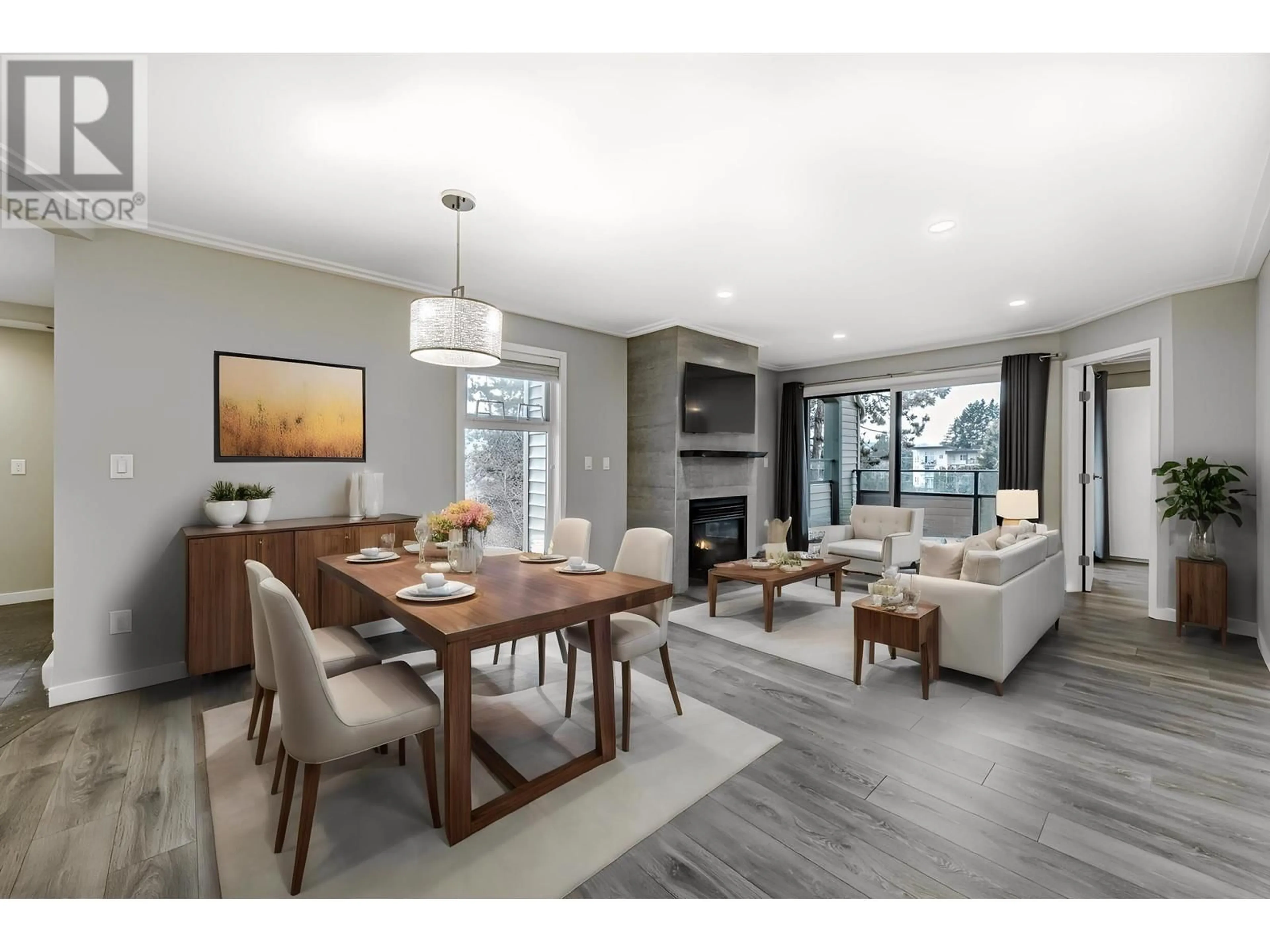Living room with furniture, unknown for 305 - 2915 GLEN DRIVE, Coquitlam British Columbia V3B7H8