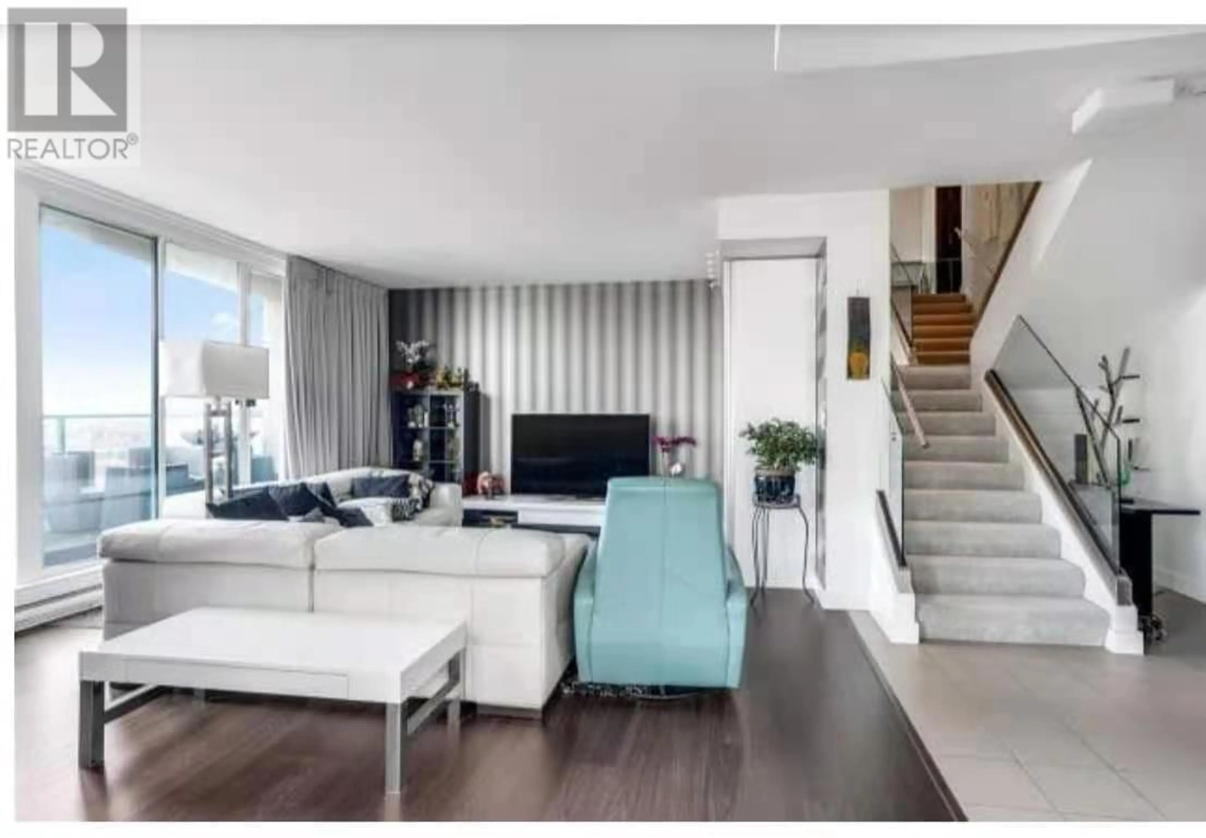 Living room with furniture, unknown for 1603 - 8811 LANSDOWNE ROAD, Richmond British Columbia V6X3T4