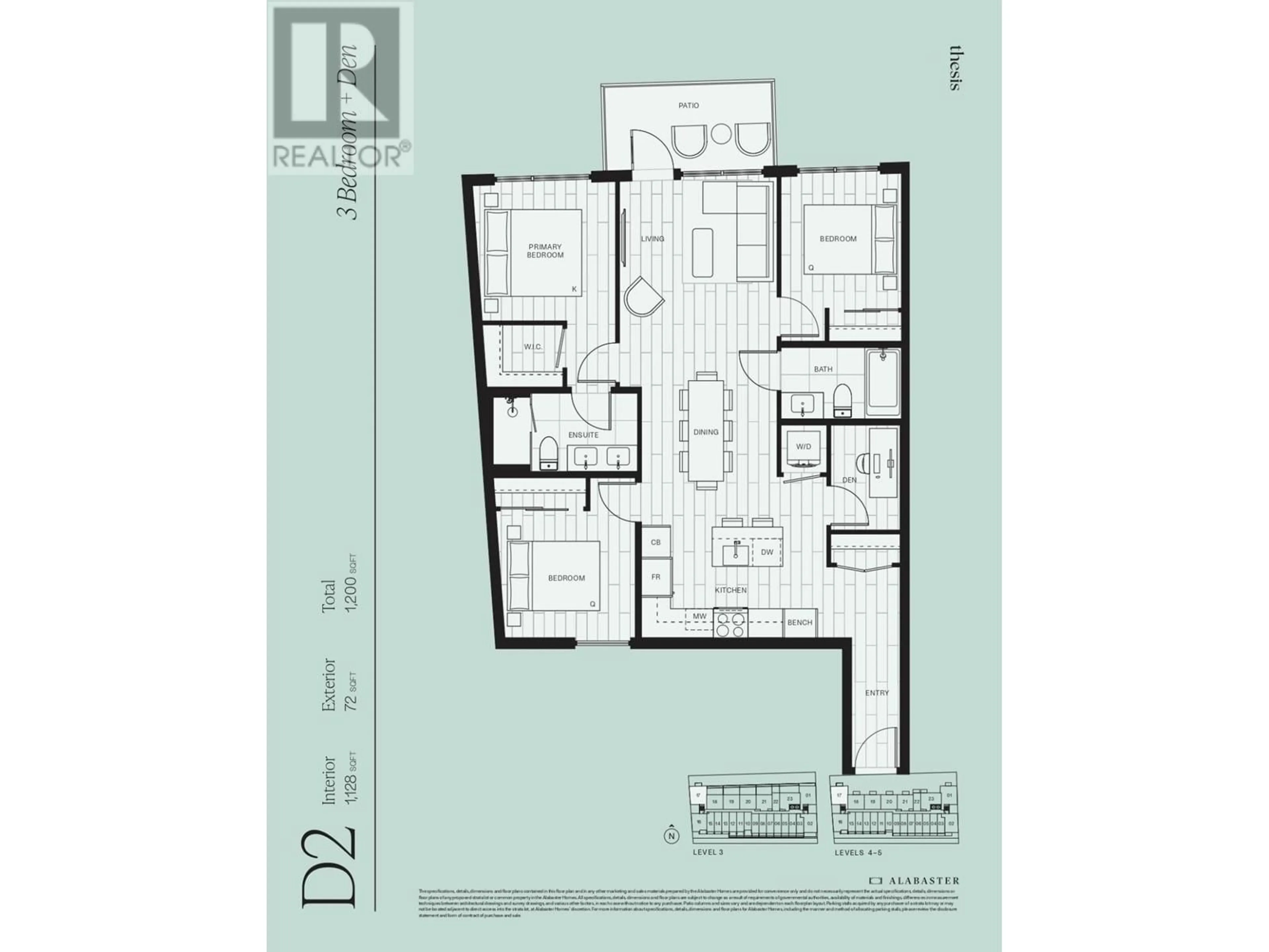 Floor plan for 417 - 133 49TH AVENUE, Vancouver British Columbia V5Z2S3