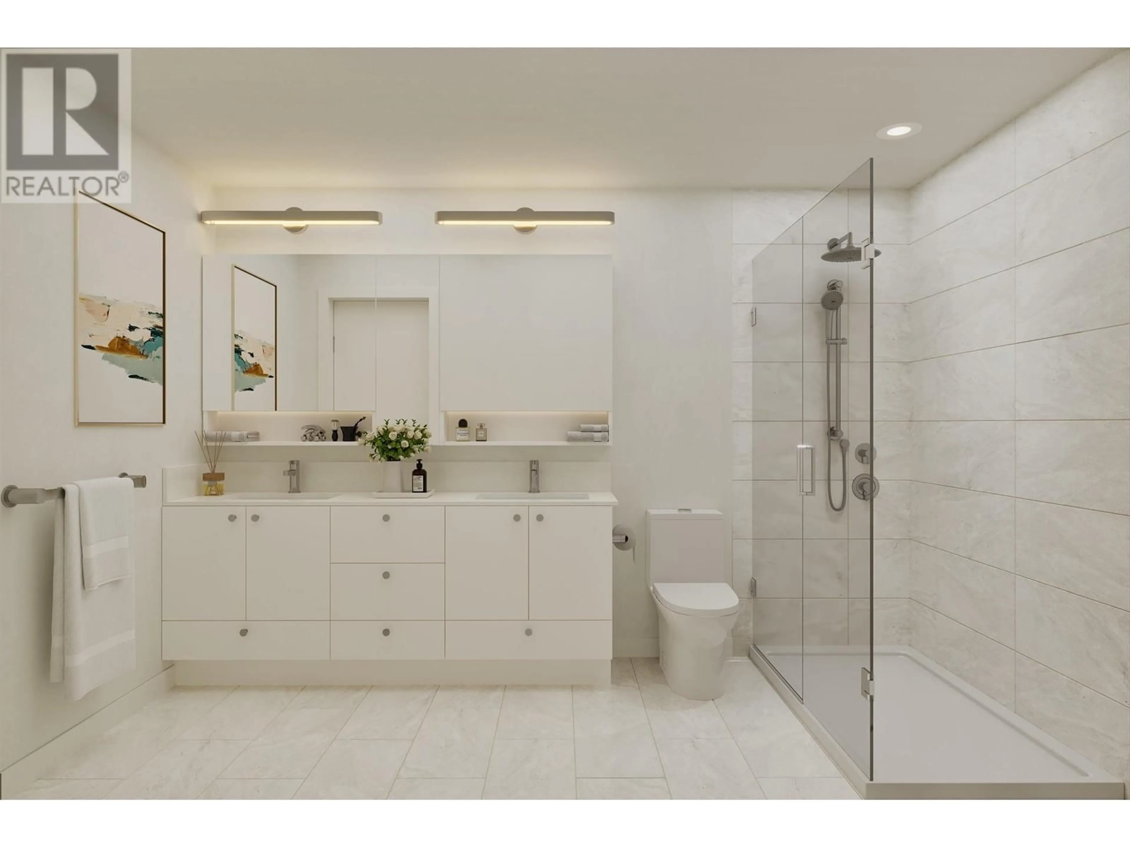 Contemporary bathroom, ceramic/tile floor for 23 - 728 LEA AVENUE, Coquitlam British Columbia V3J4H5