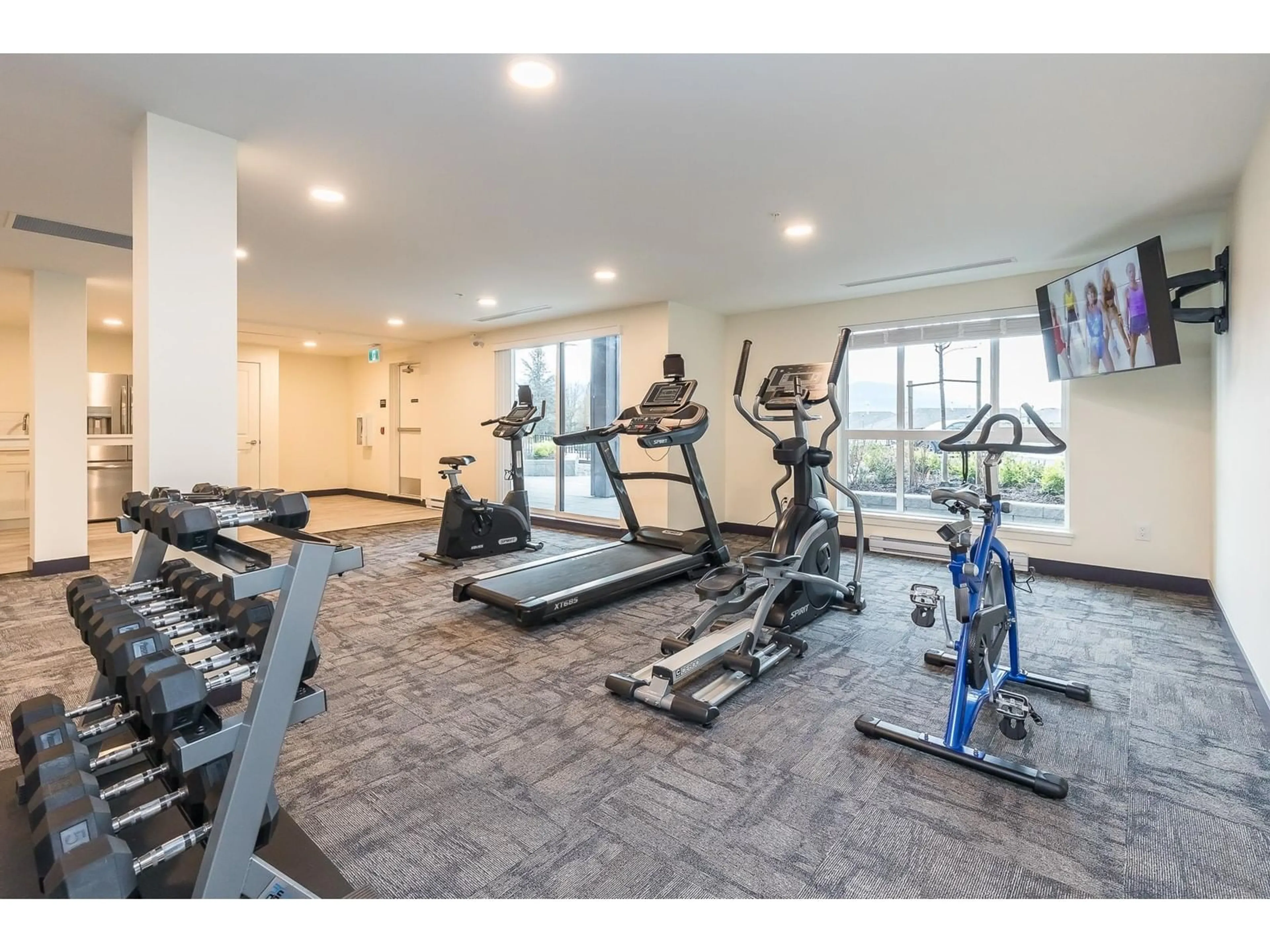 Gym or fitness room for 113 - 8497 YOUNG ROAD, Chilliwack British Columbia V2P4P2
