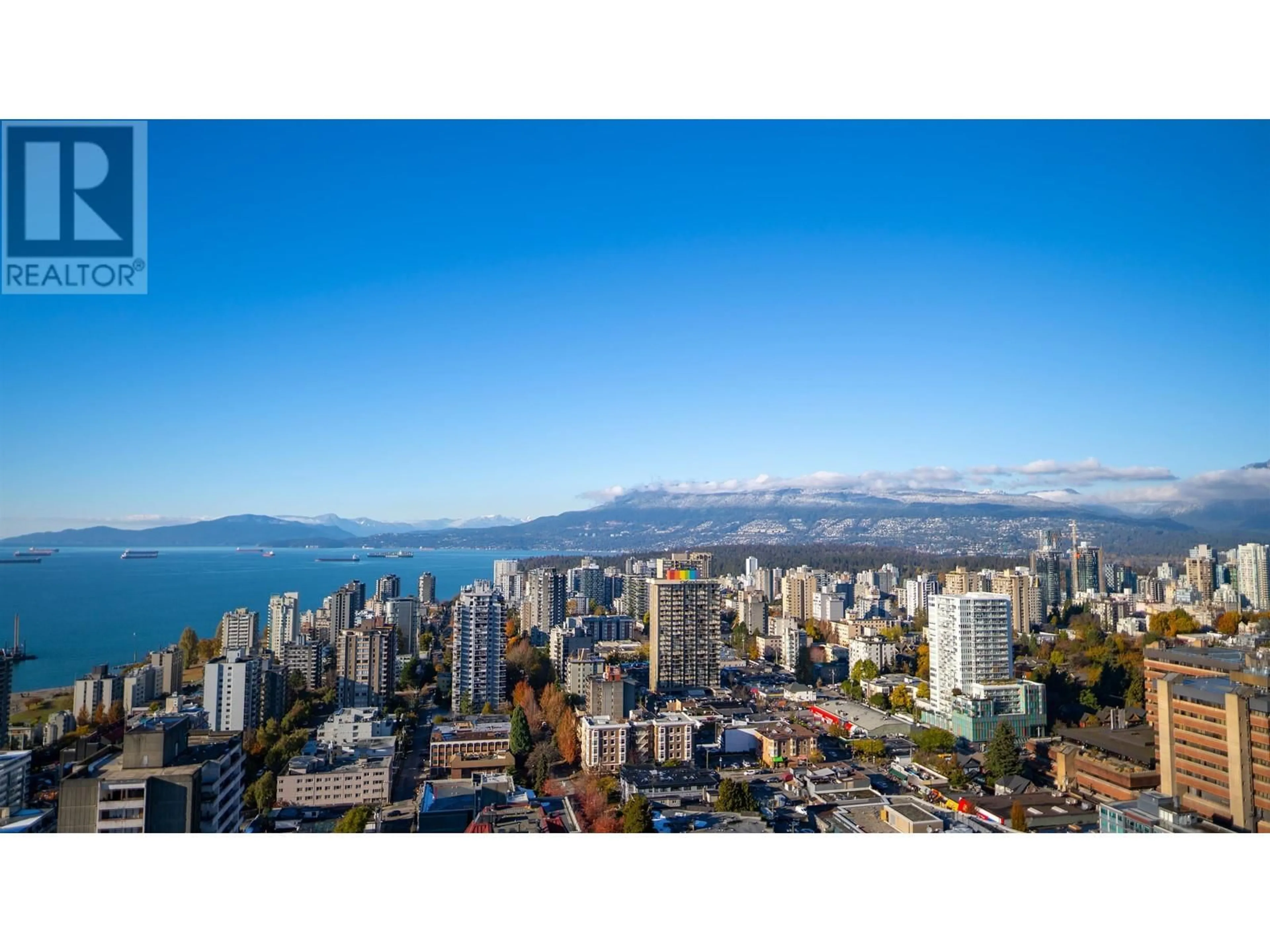 A pic from outside/outdoor area/front of a property/back of a property/a pic from drone, unknown for 3810 - 1289 HORNBY STREET, Vancouver British Columbia V6Z0G7