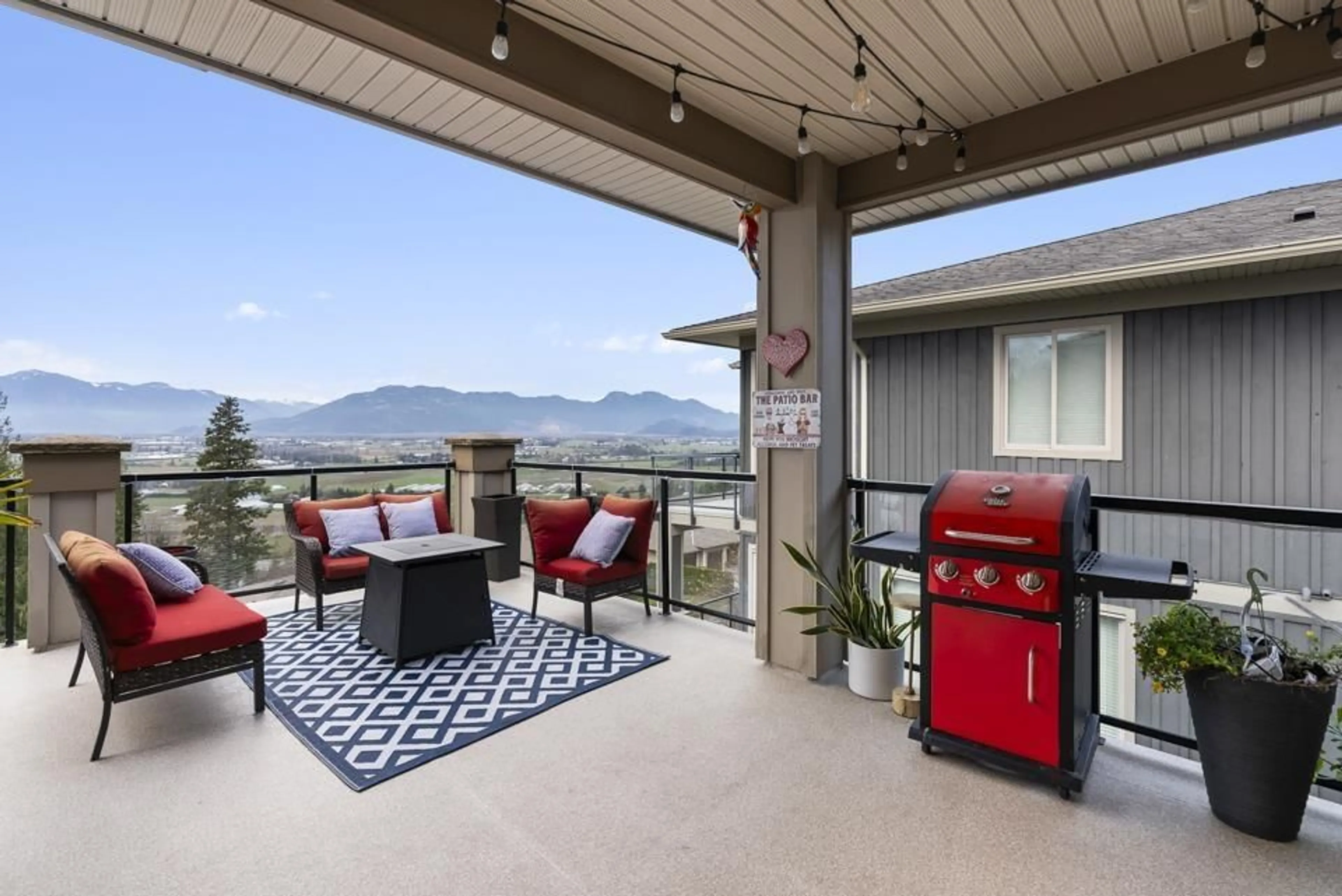 Patio, mountain view for 125 - 51075 FALLS COURT, Chilliwack British Columbia V4Z1K7