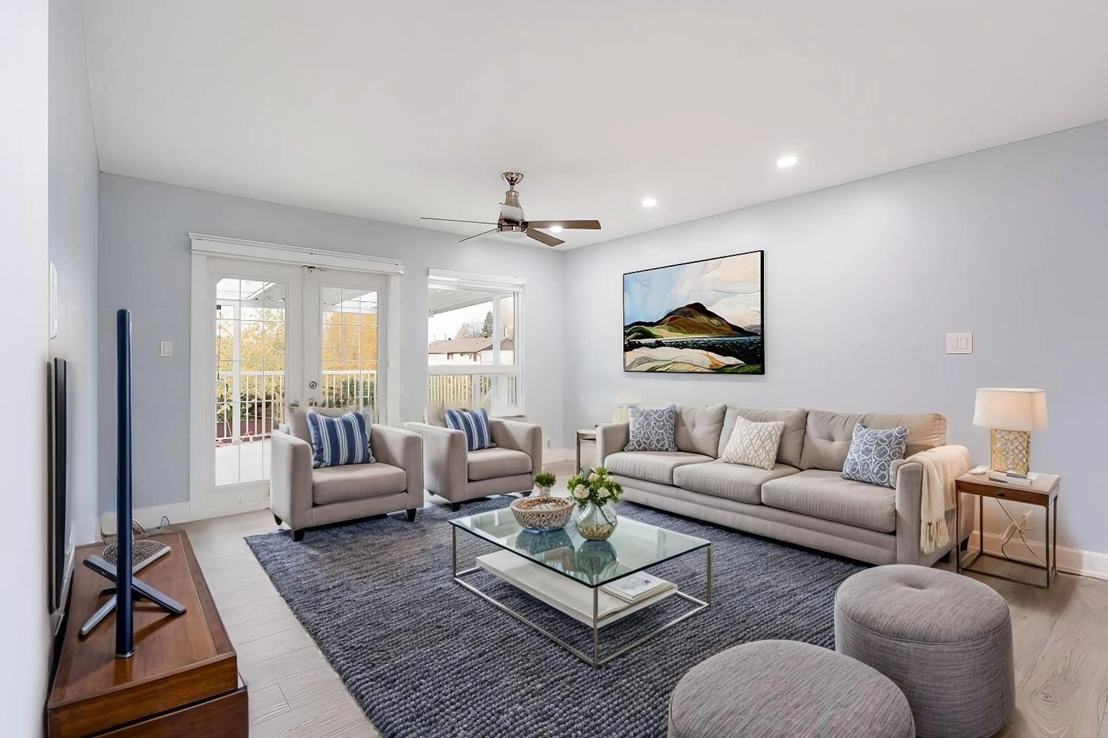 Living room with furniture, unknown for 5865 179, Surrey British Columbia V3S4K1