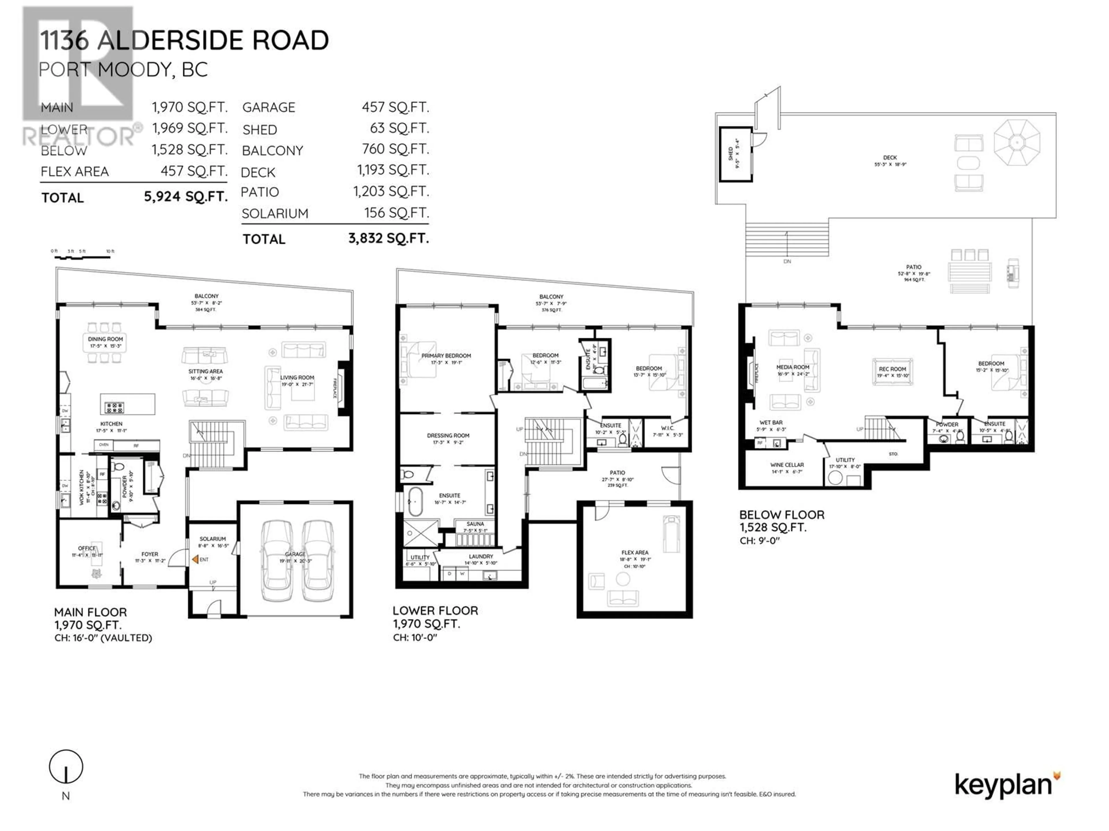 Floor plan for 1136 ALDERSIDE ROAD, Port Moody British Columbia V3H3A6