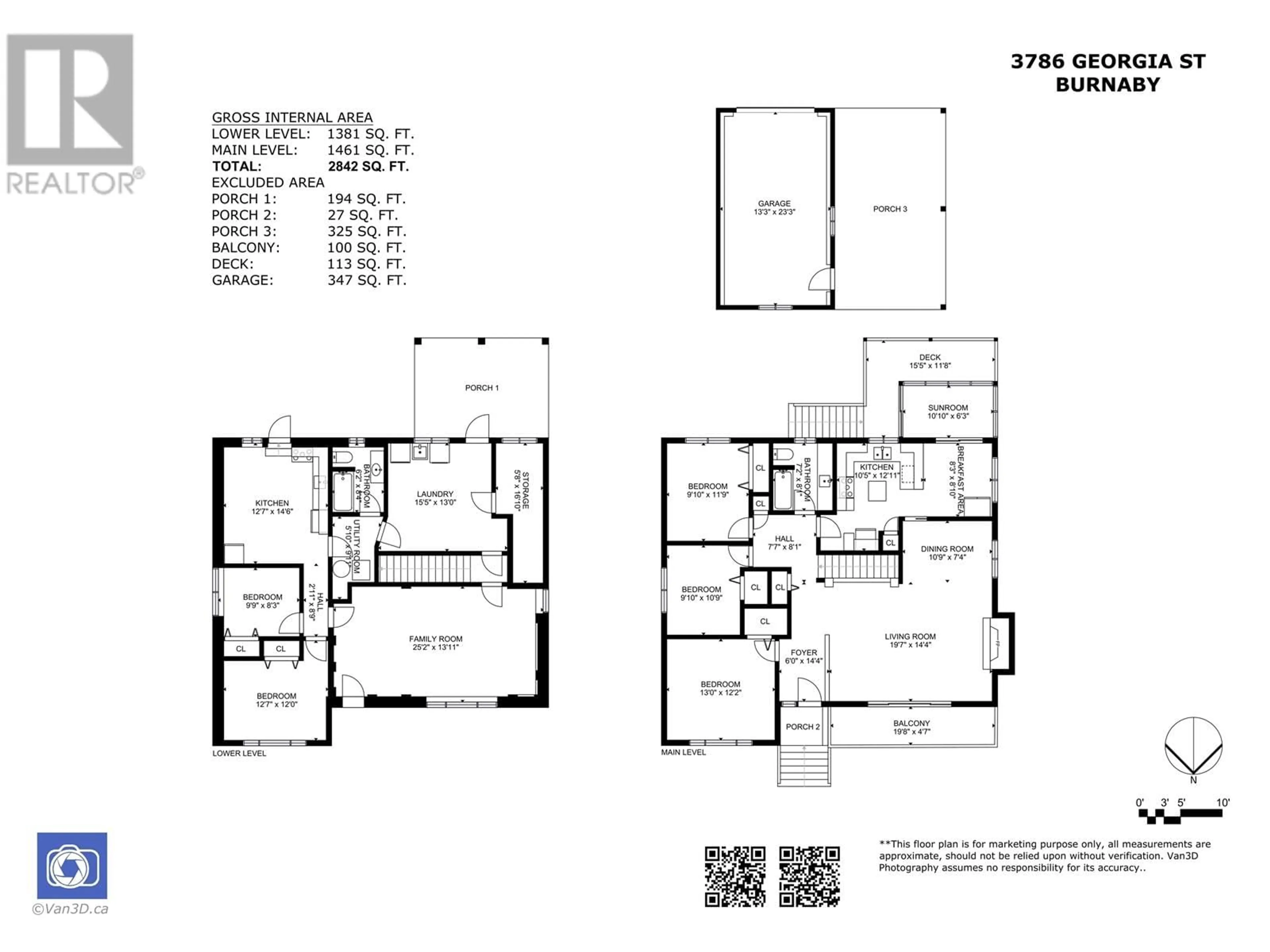 Floor plan for 3786 GEORGIA STREET, Burnaby British Columbia V5C2S5