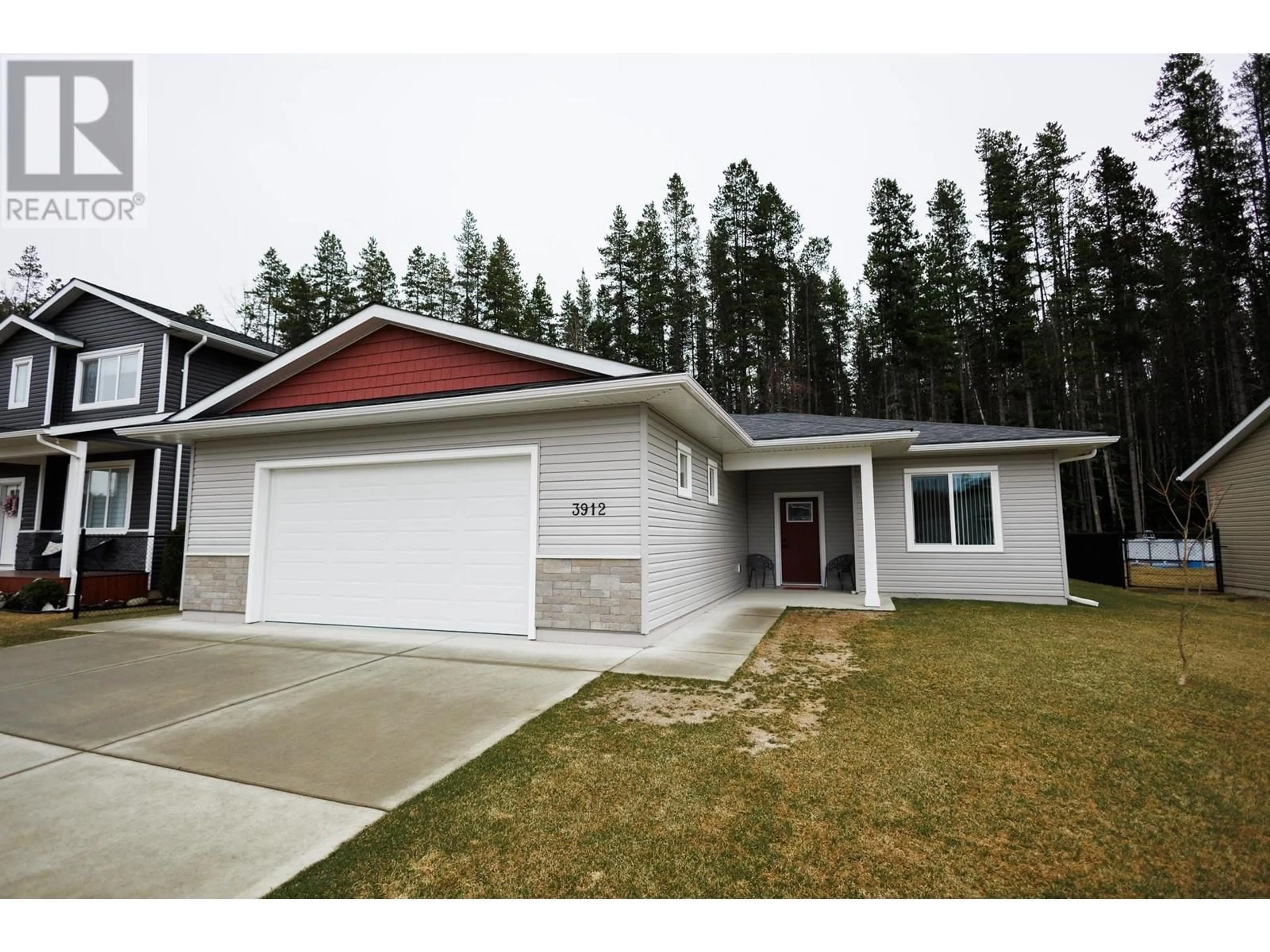 Home with vinyl exterior material, street for 3912 WIRTL STREET, Terrace British Columbia V8G0K7