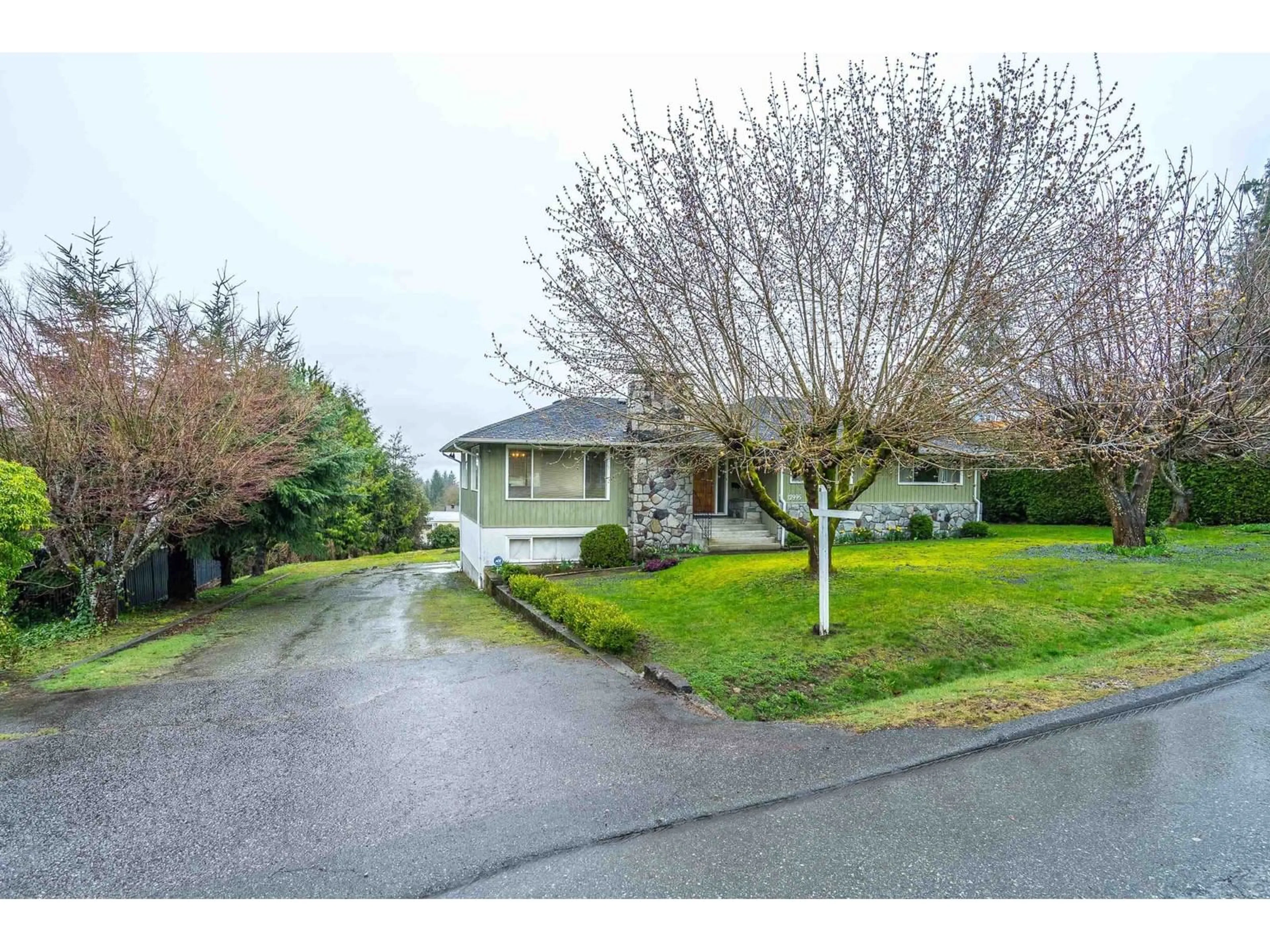 A pic from outside/outdoor area/front of a property/back of a property/a pic from drone, street for 12995 110, Surrey British Columbia V3T2P4