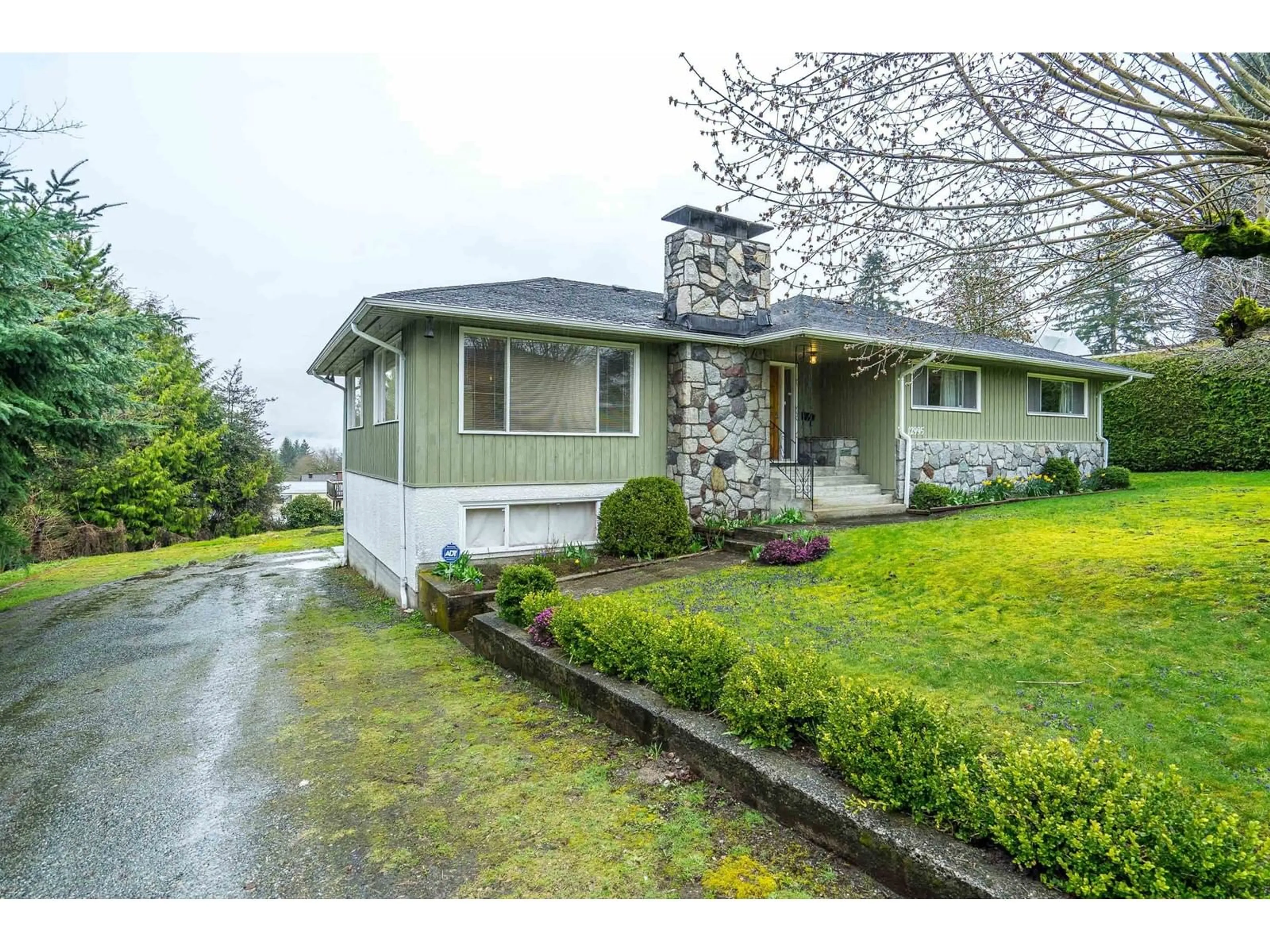 A pic from outside/outdoor area/front of a property/back of a property/a pic from drone, street for 12995 110, Surrey British Columbia V3T2P4