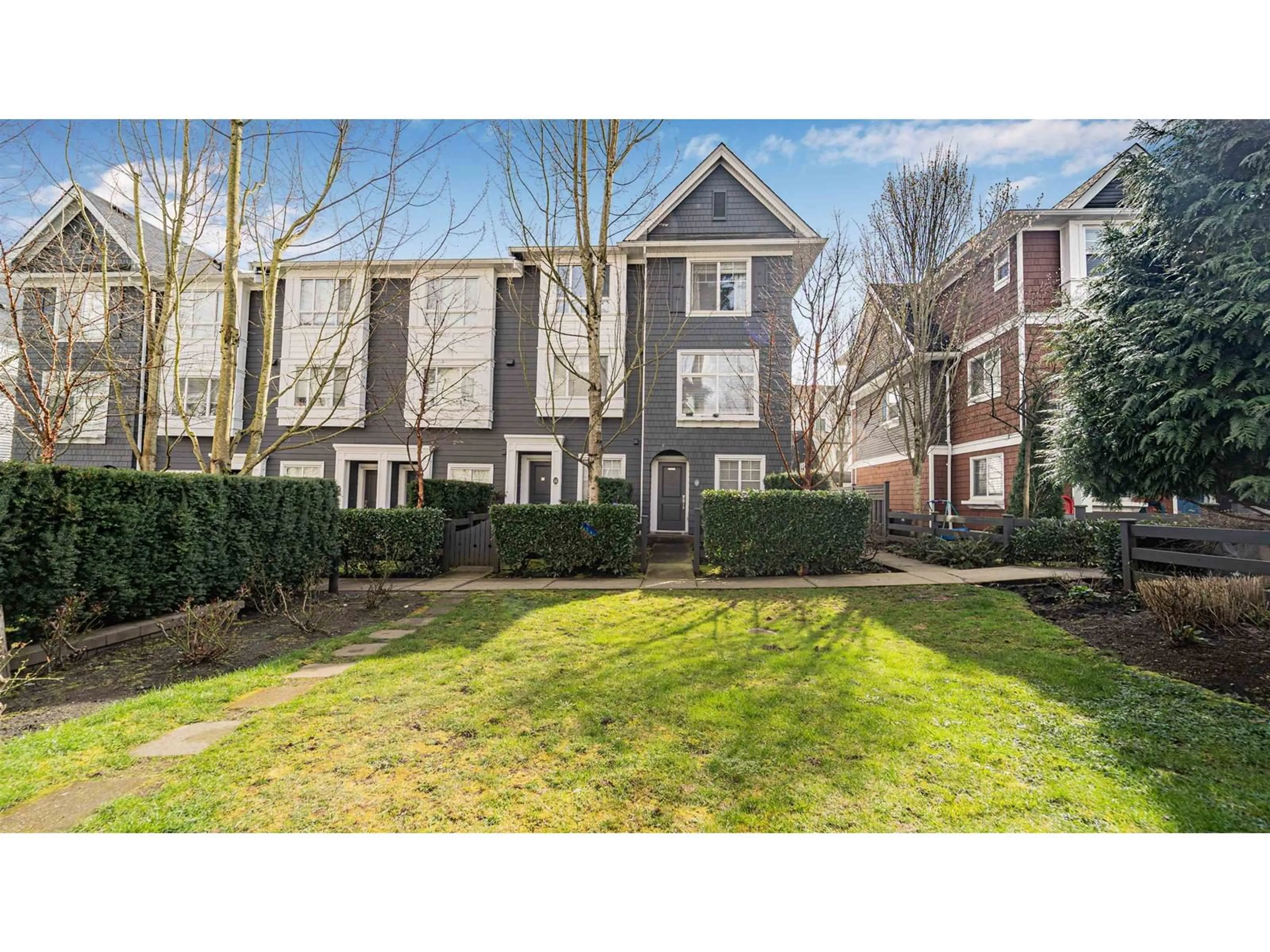 A pic from outside/outdoor area/front of a property/back of a property/a pic from drone, street for 13 - 14955 60, Surrey British Columbia V3S1R8