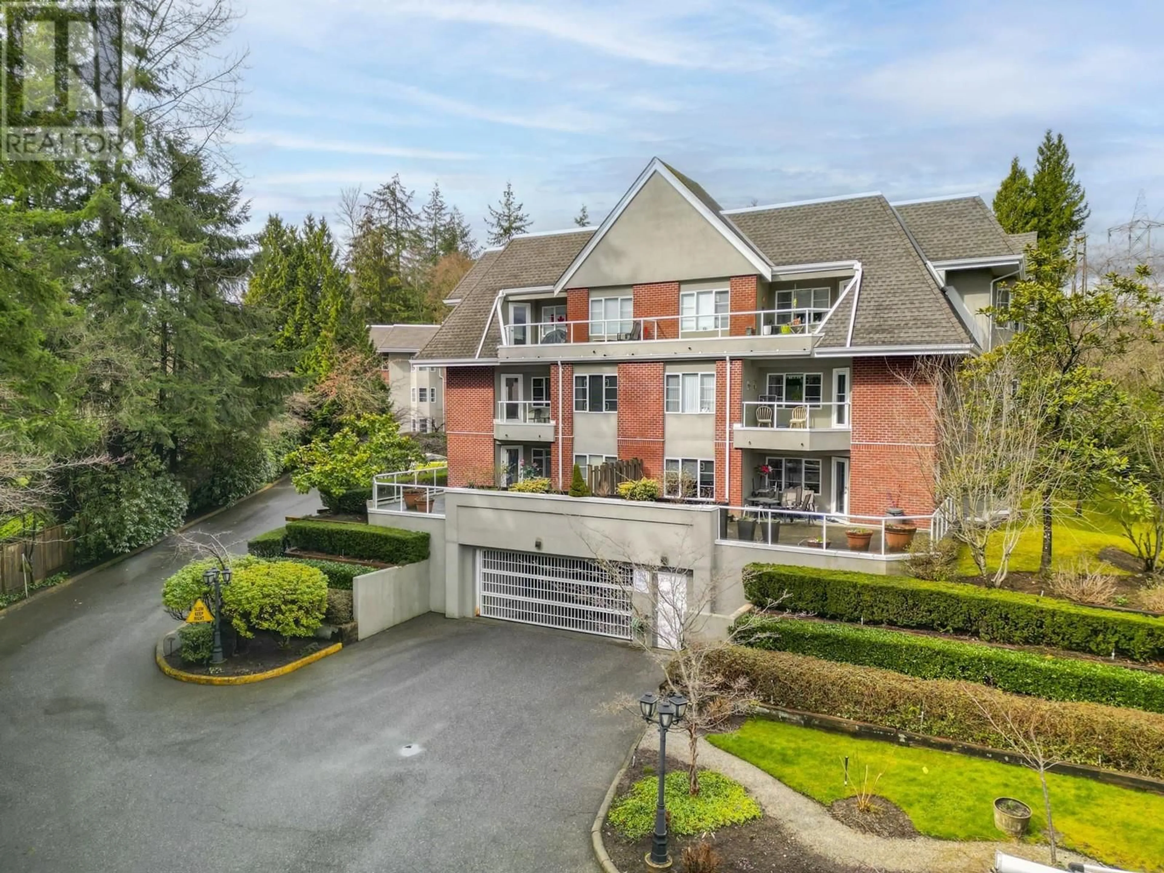 A pic from outside/outdoor area/front of a property/back of a property/a pic from drone, street for 312 - 2020 CEDAR VILLAGE CRESCENT, North Vancouver British Columbia V7J3P5