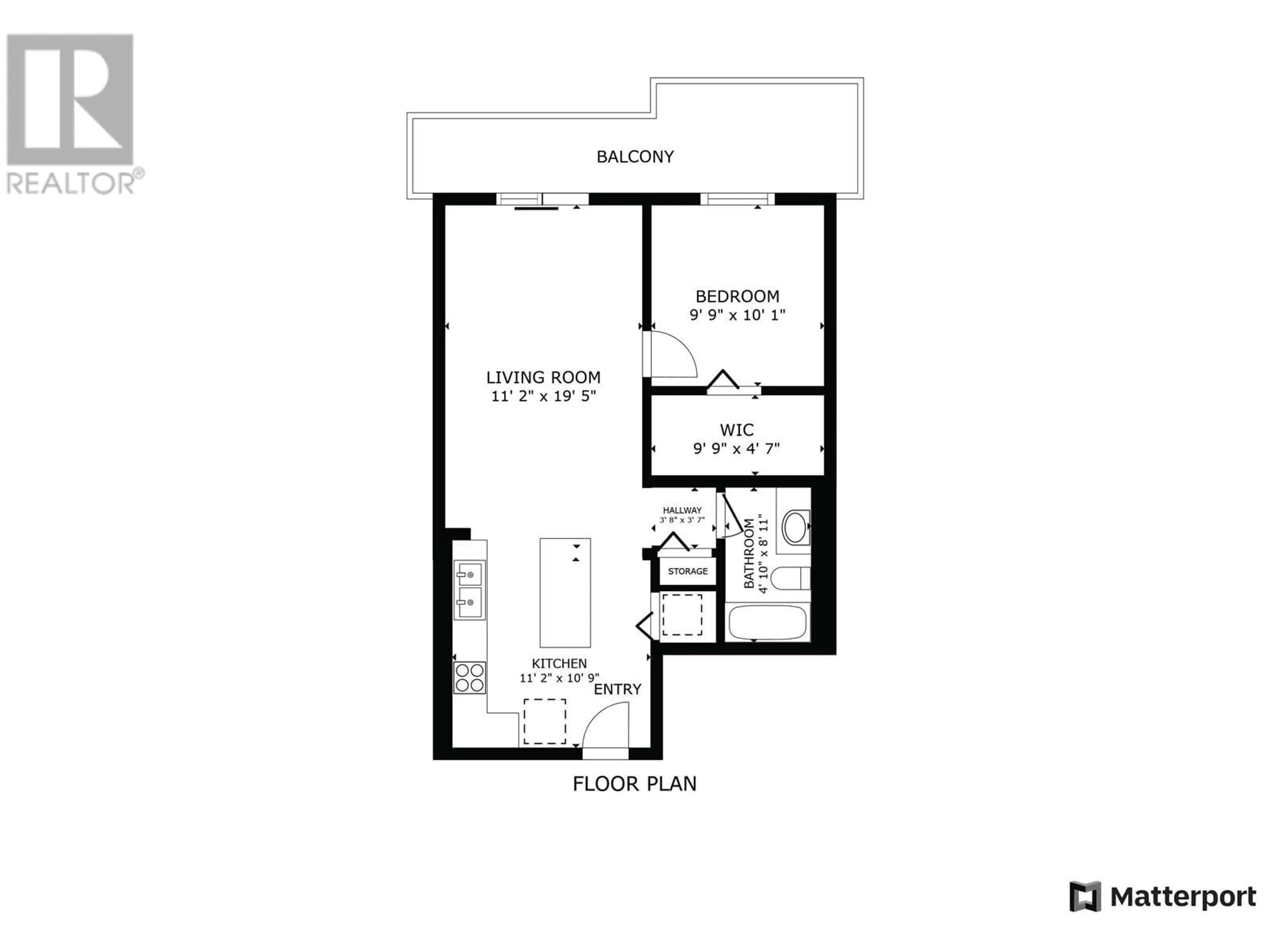 Floor plan for 619 - 3229 ST JOHNS STREET, Port Moody British Columbia V3H0M4