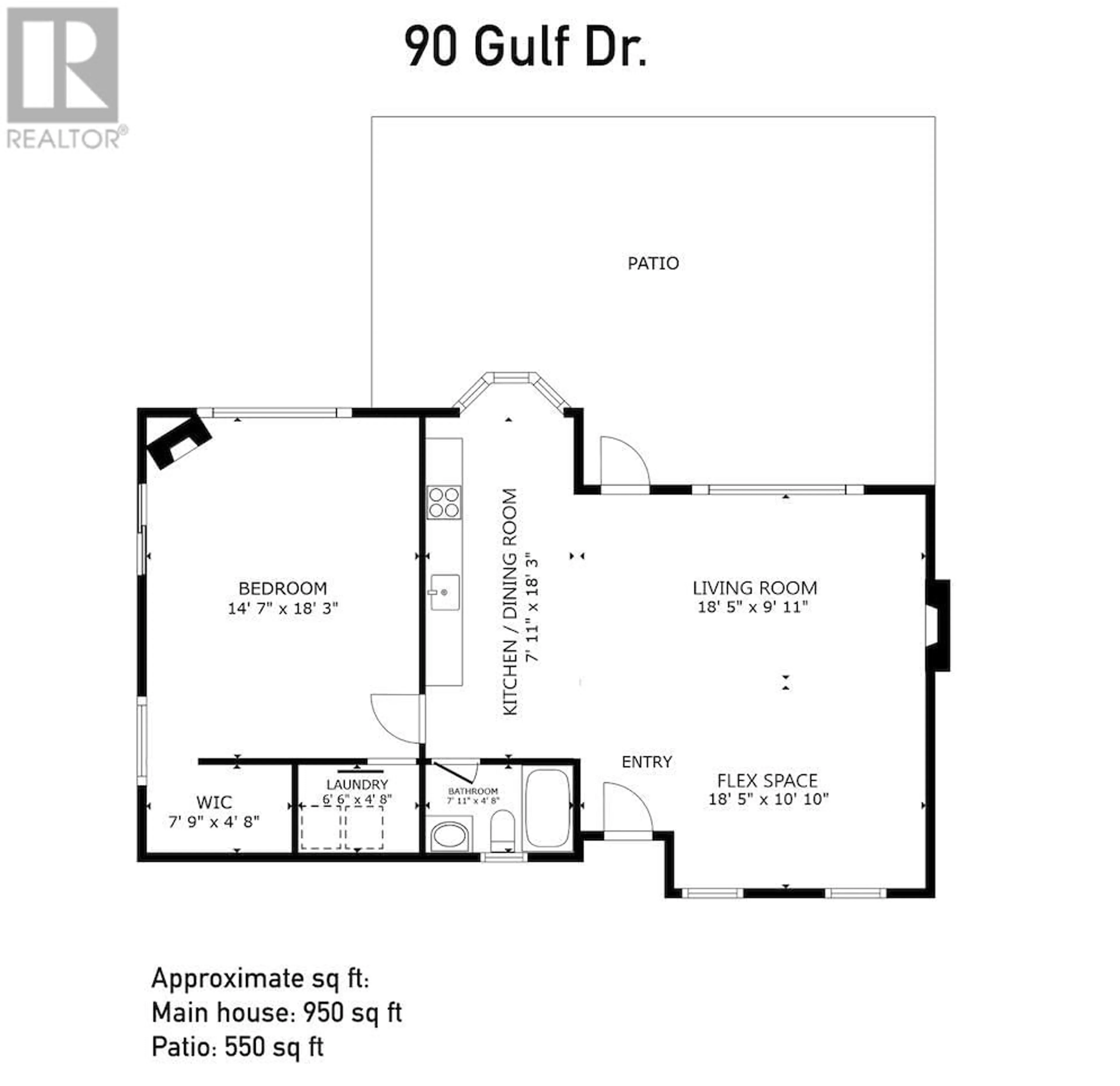 Floor plan for 90 GULF DRIVE, Galiano Island British Columbia V0N1P0