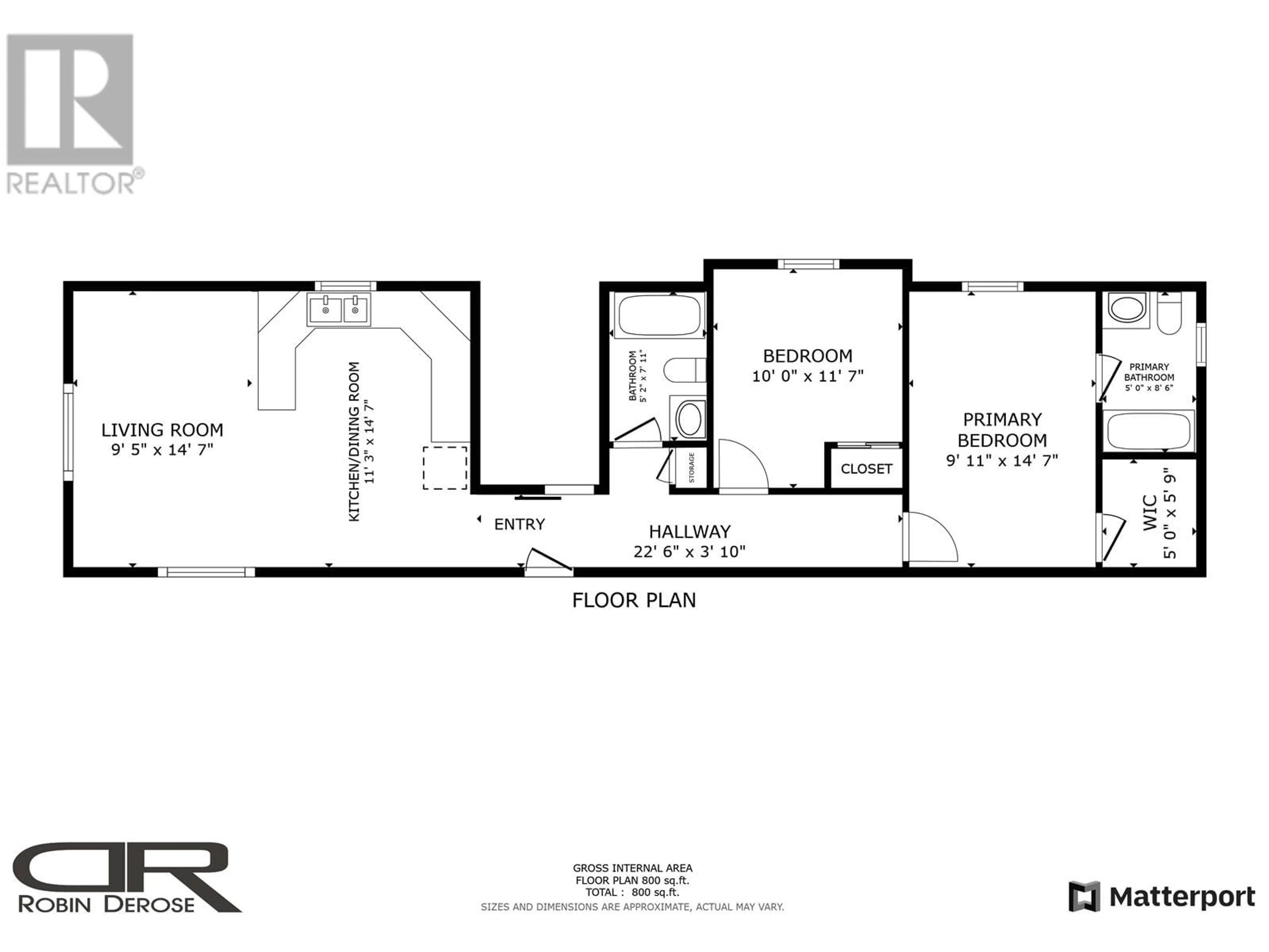 Floor plan for 12773 PEACH AVENUE, Charlie Lake British Columbia V0C1H0