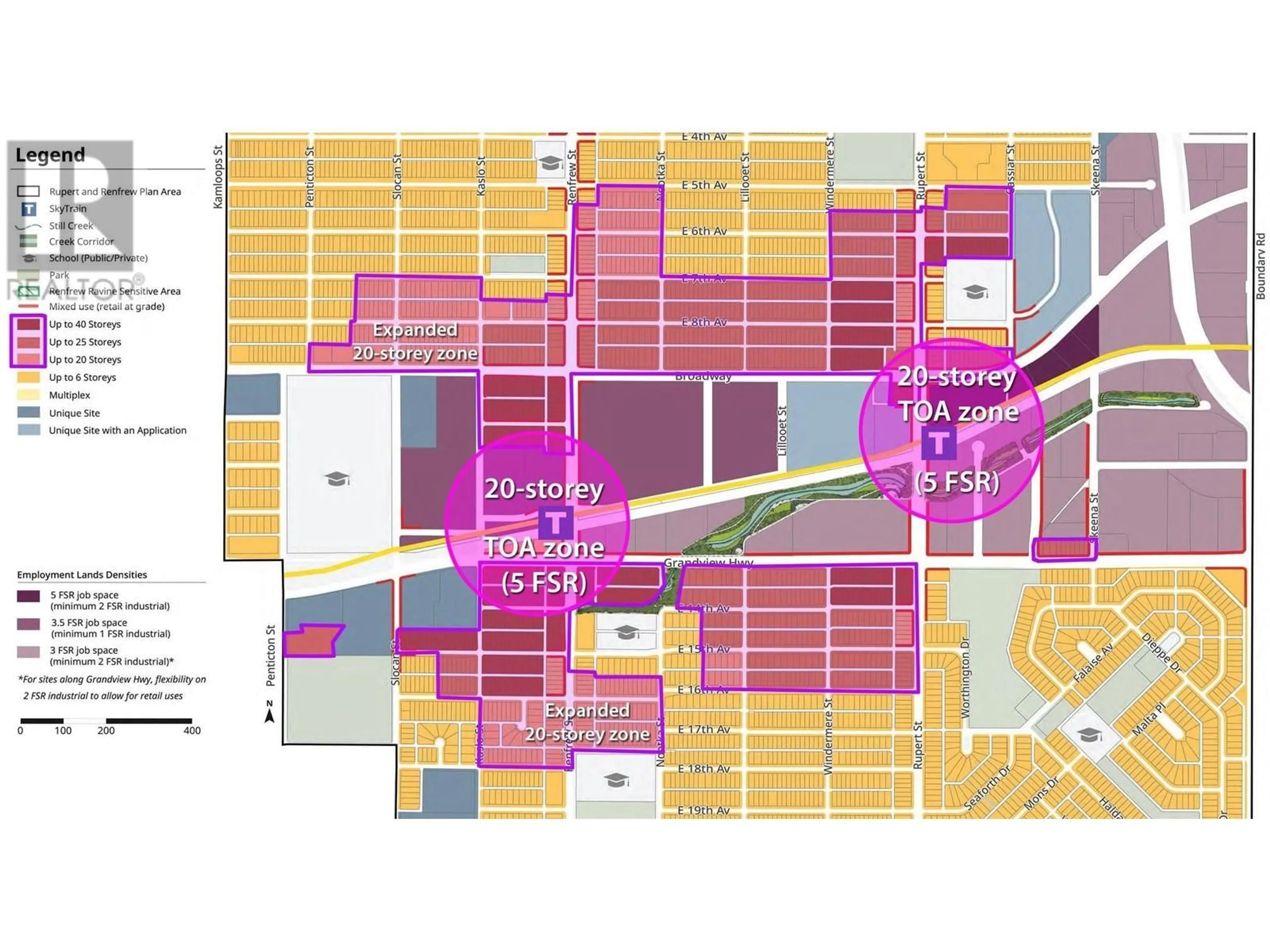 Picture of a map for 3148 GRANDVIEW HIGHWAY, Vancouver British Columbia V5M2E8