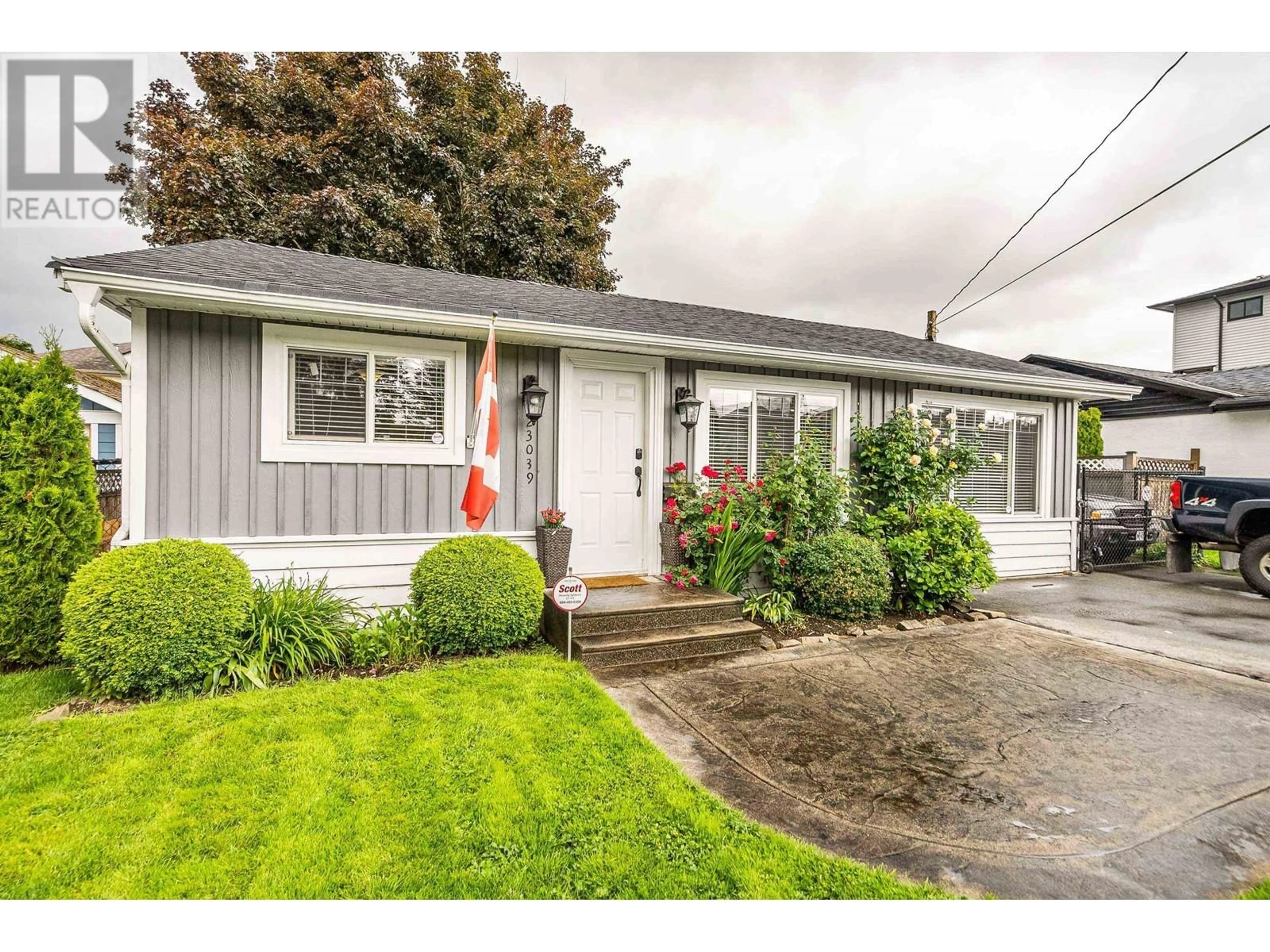 Home with vinyl exterior material, street for 23039 117TH AVENUE, Maple Ridge British Columbia V2X2K3