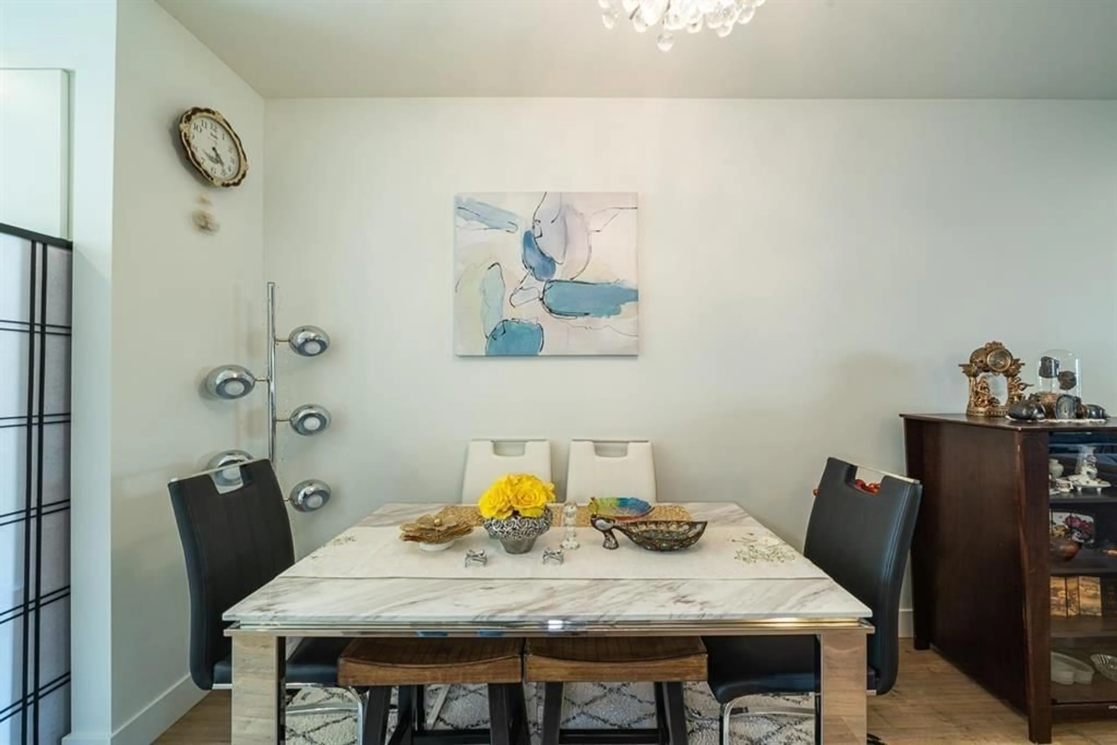 Dining room, wood/laminate floor for 31 - 14541 WINTER, Surrey British Columbia V4P0G5