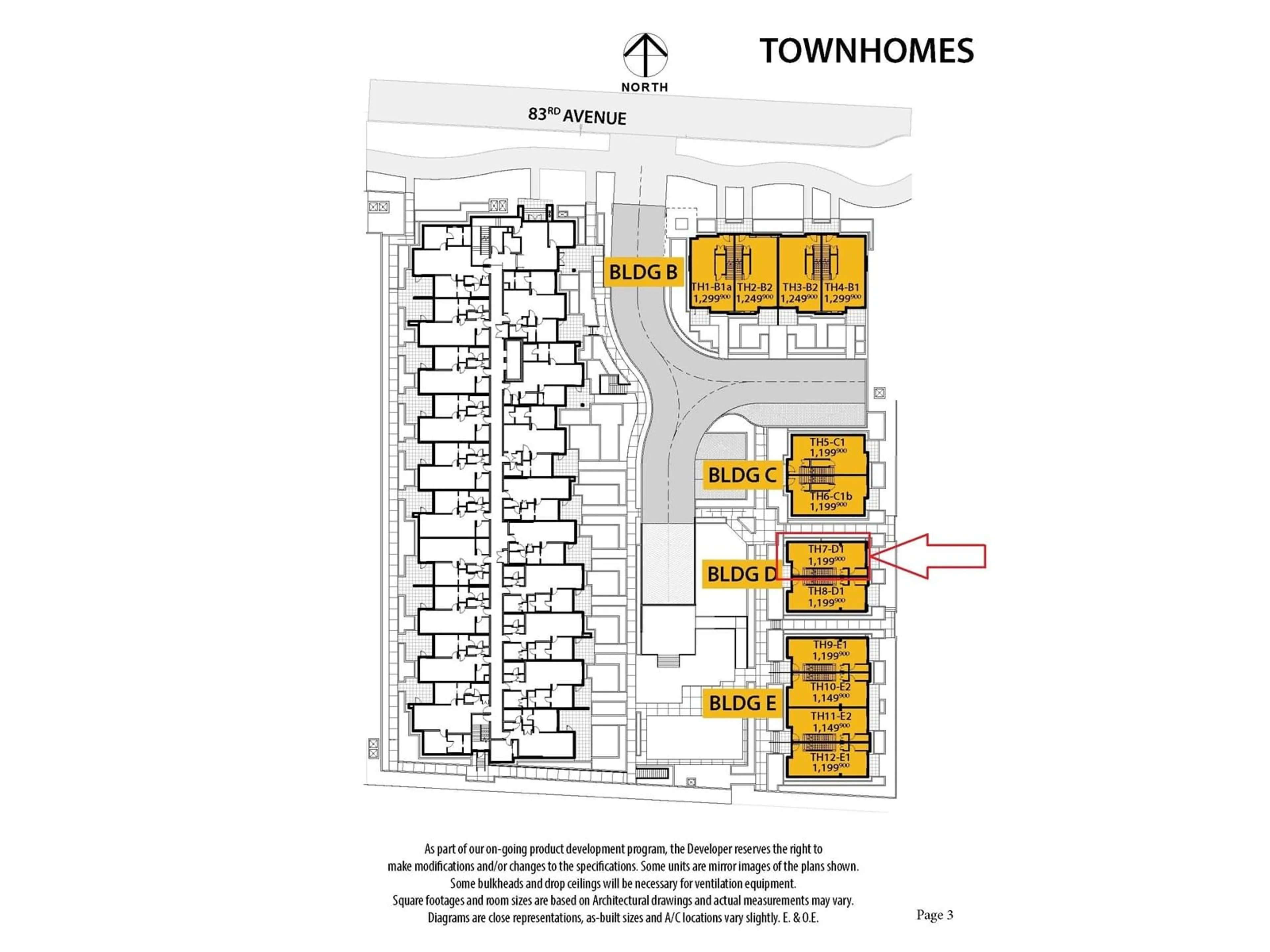Floor plan for 6 - 20958 83, Langley British Columbia V2Y2C4