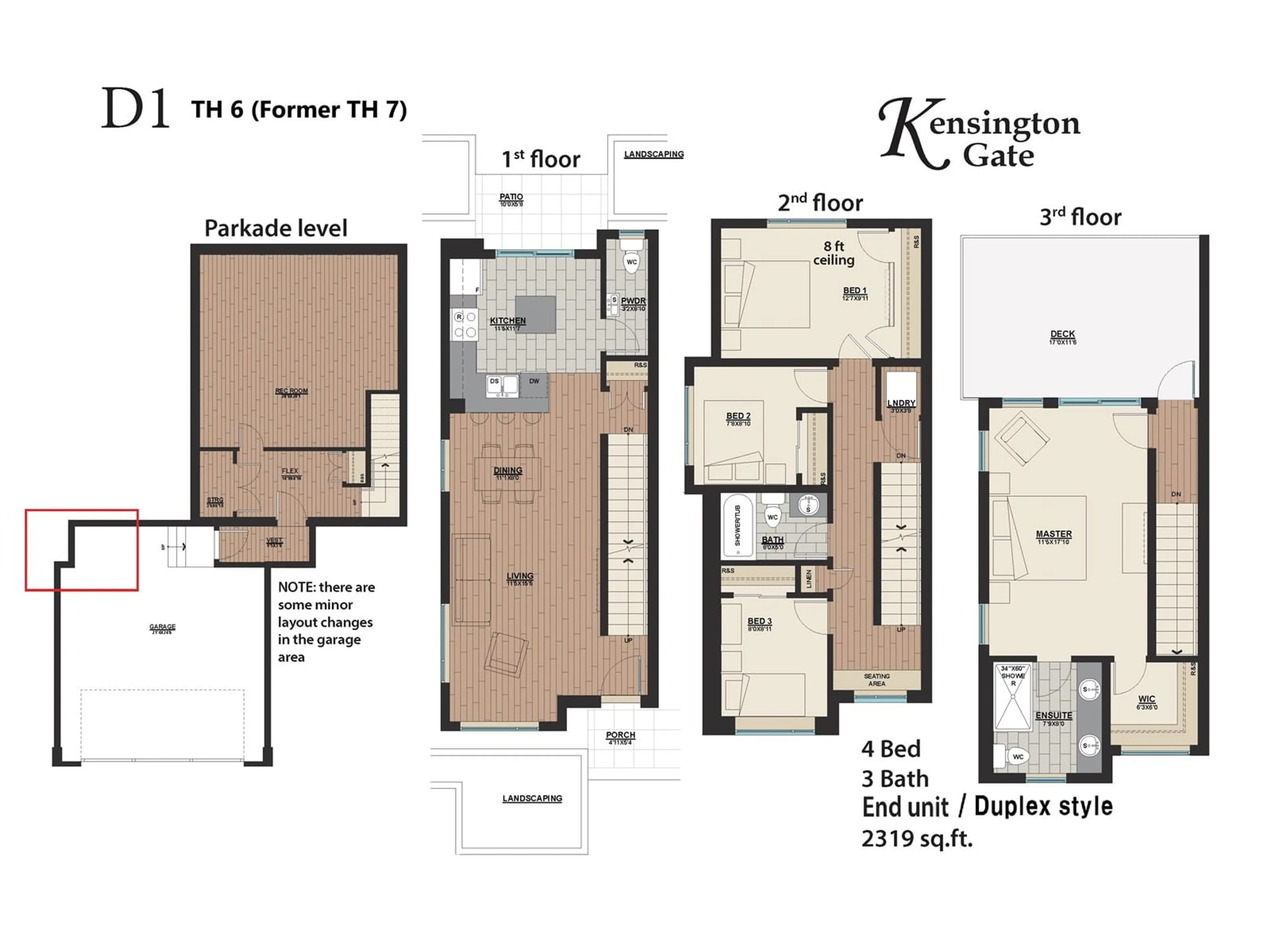 Floor plan for 6 - 20958 83, Langley British Columbia V2Y2C4