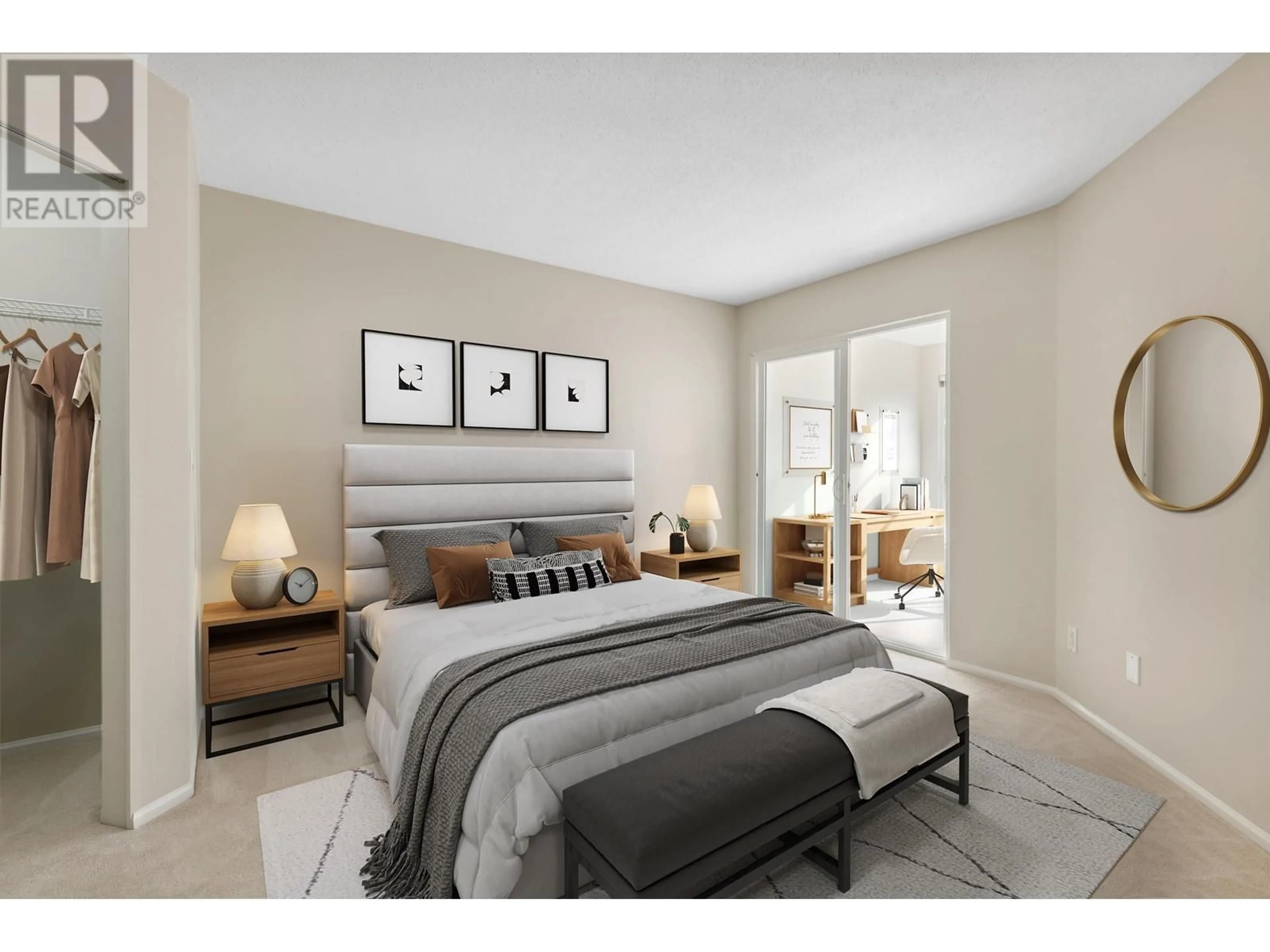 Bedroom with bed, unknown for 262 - 1100 29TH STREET, North Vancouver British Columbia V7K3E4