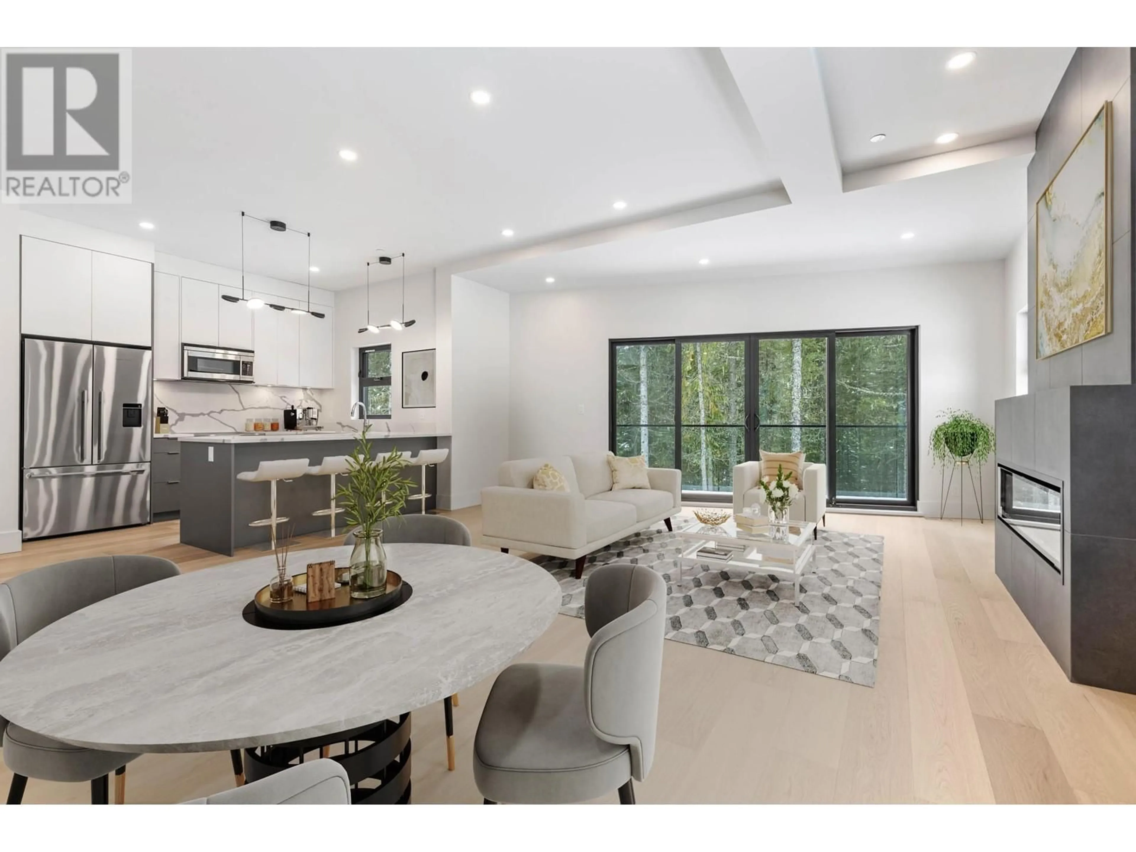 Open concept kitchen, ceramic/tile floor for 1730 RIVER RUN PLACE, Whistler British Columbia V8E1P4