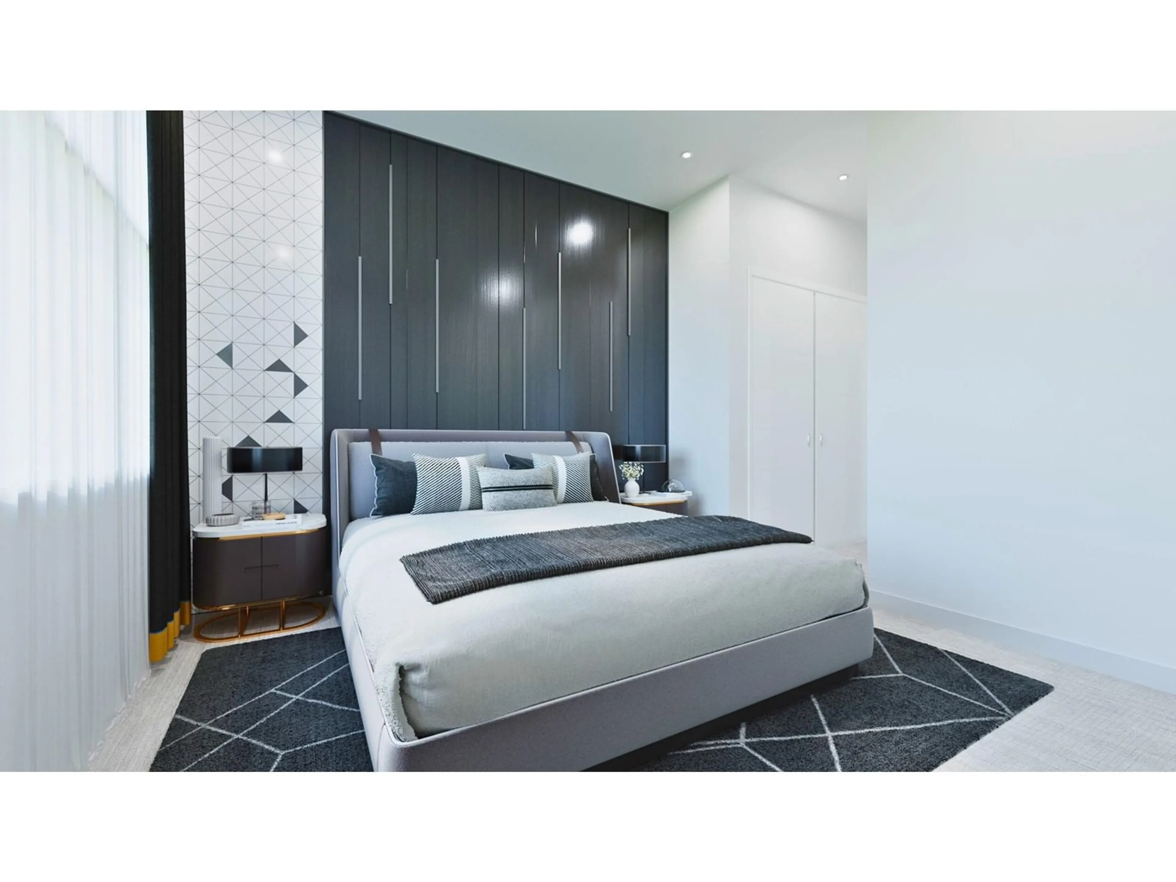 Bedroom with bed, unknown for 305 - 185 175A, Surrey British Columbia V3S9S4