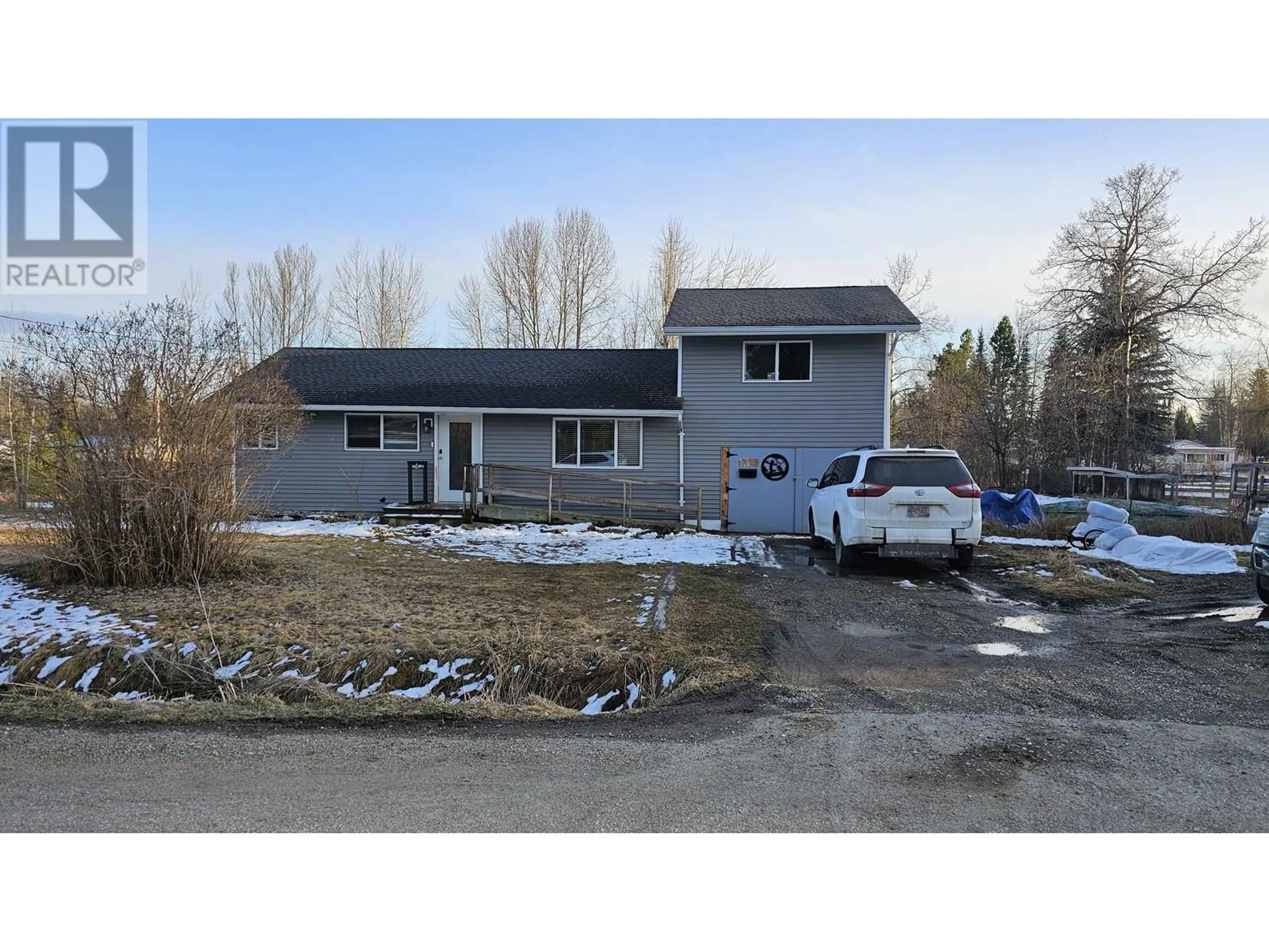 Home with vinyl exterior material, street for 1785 BIRCH AVENUE, Quesnel British Columbia V2J3Y3