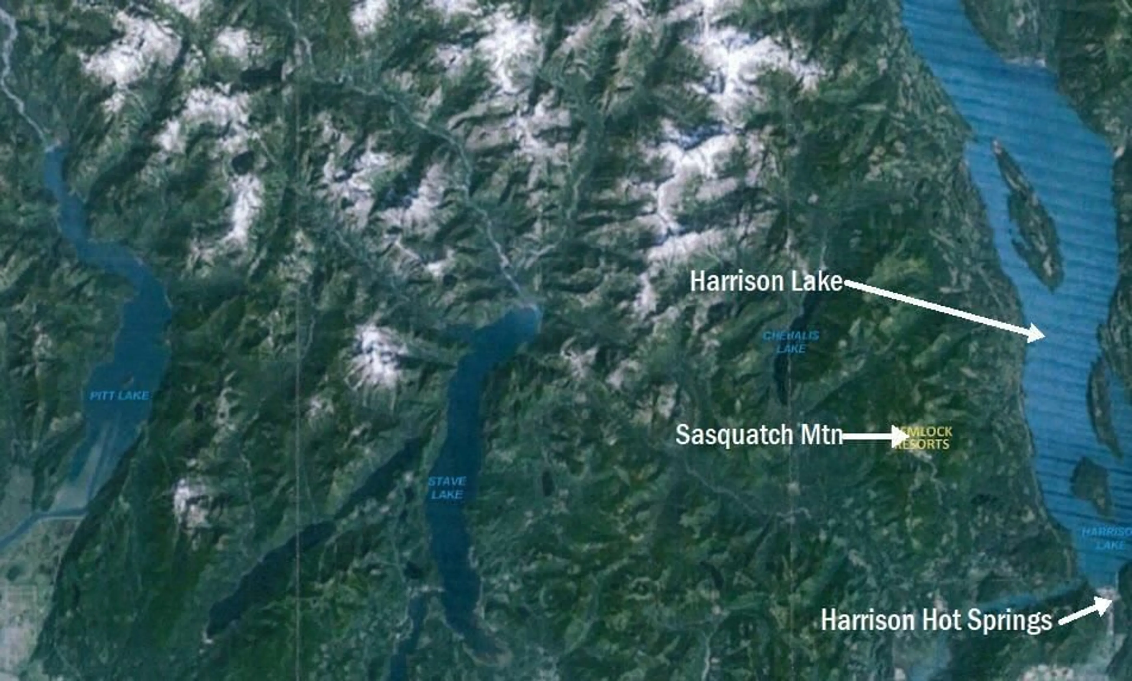 Picture of a map for 6 - 20940 SNOWFLAKE, Agassiz British Columbia V0M1A1