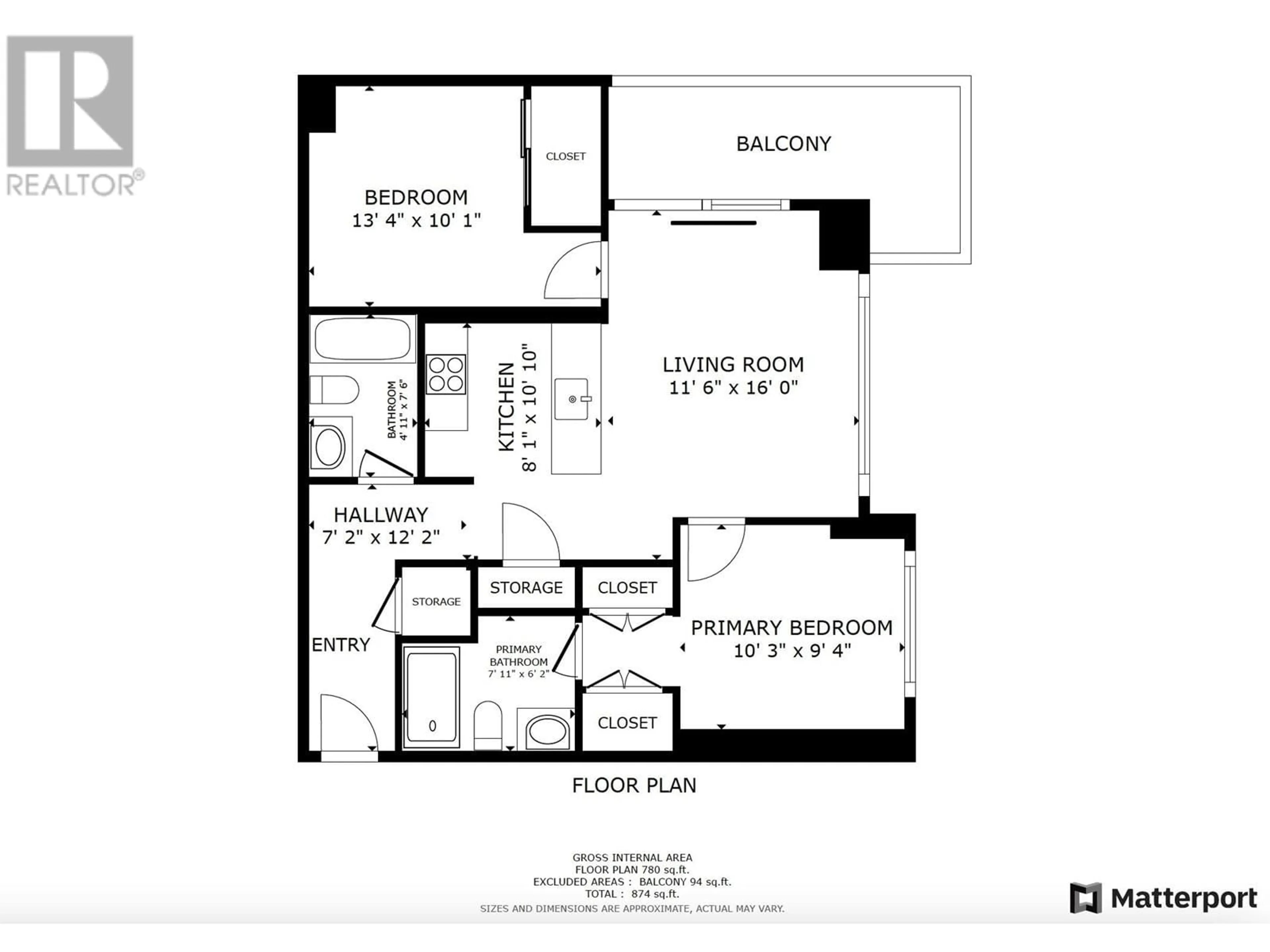 Floor plan for 2707 - 2311 BETA AVENUE, Burnaby British Columbia V5C0M1